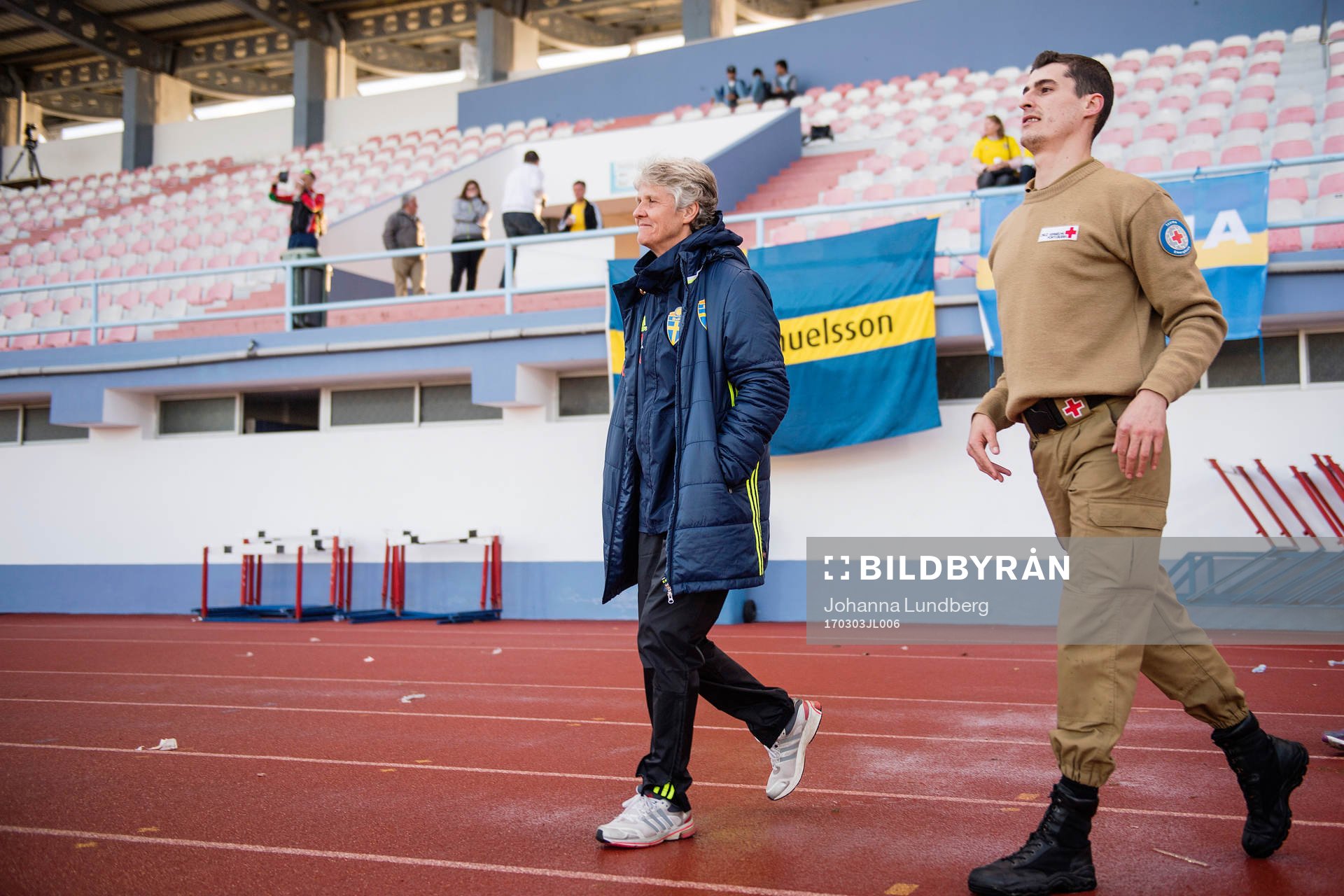 Sveriges förbundskapten Pia Sundhage