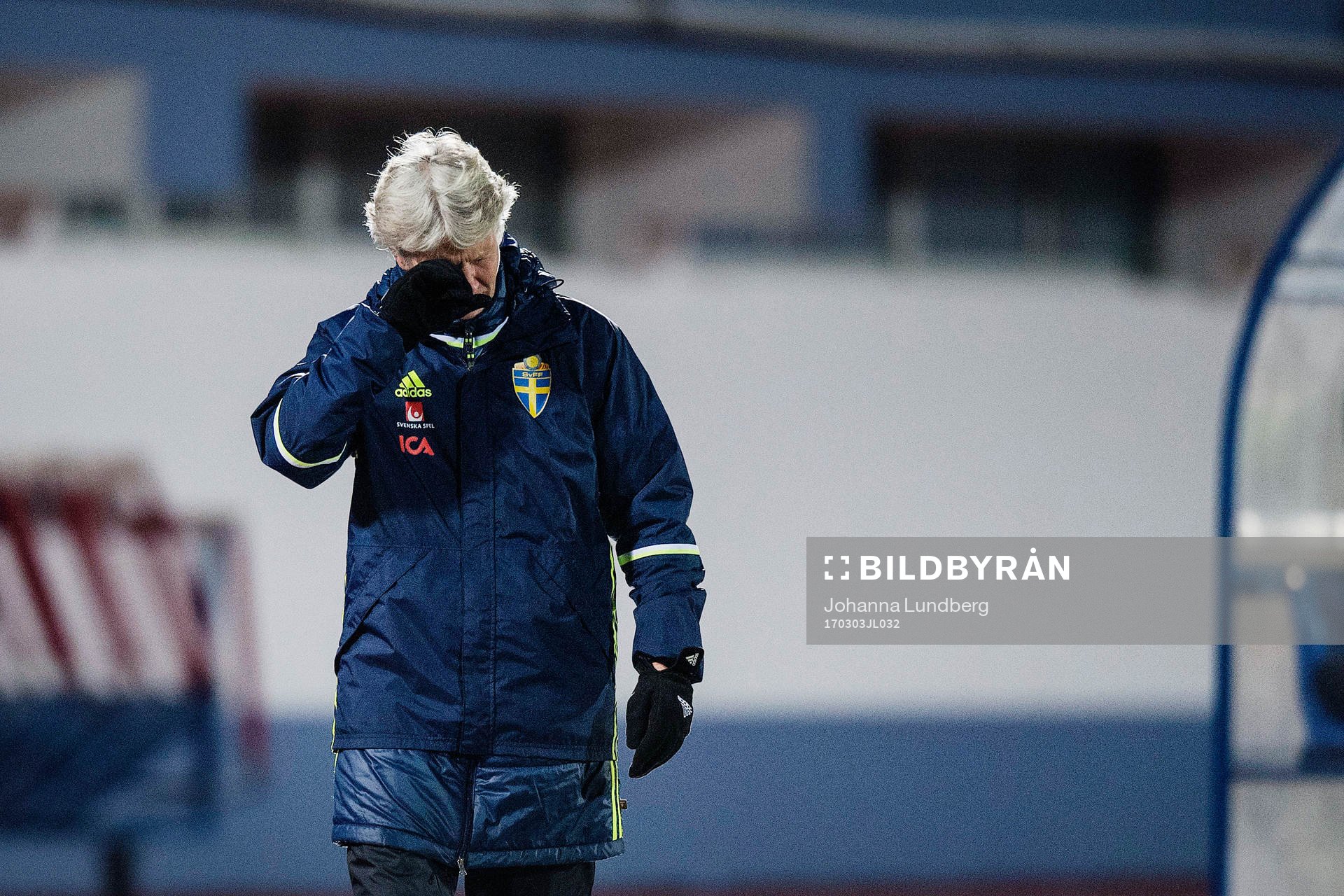 Sveriges förbundskapten Pia Sundhage