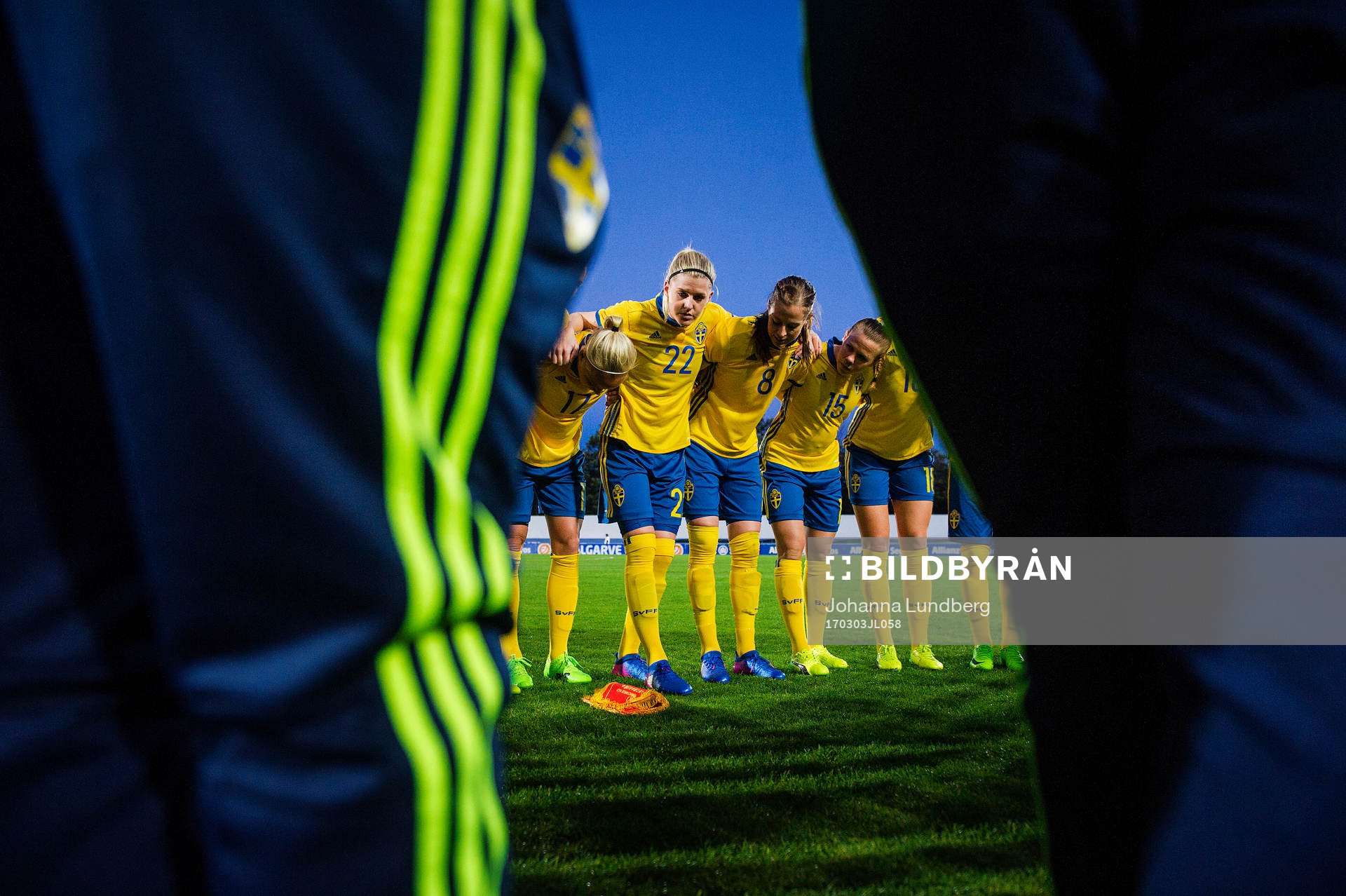 Sveriges Olivia Schough, Lotta Schelin och Jessica