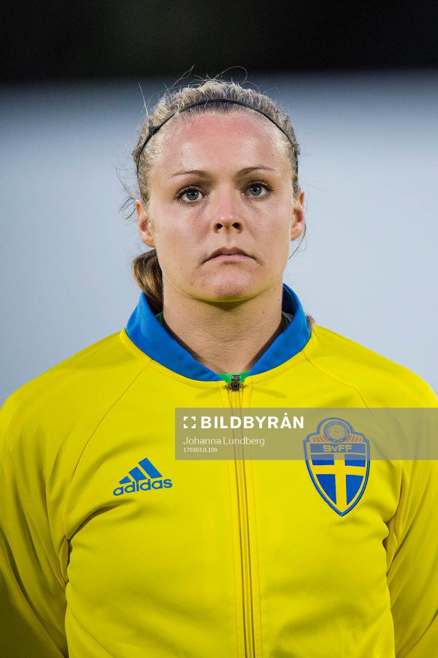 Sveriges målvakt Hilda Carlén