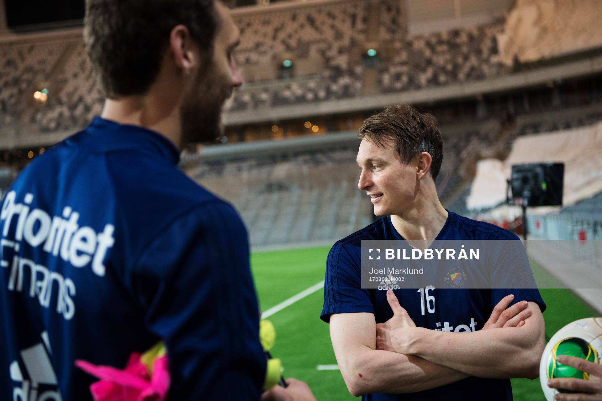 Andreas Isaksson och Kim Källström