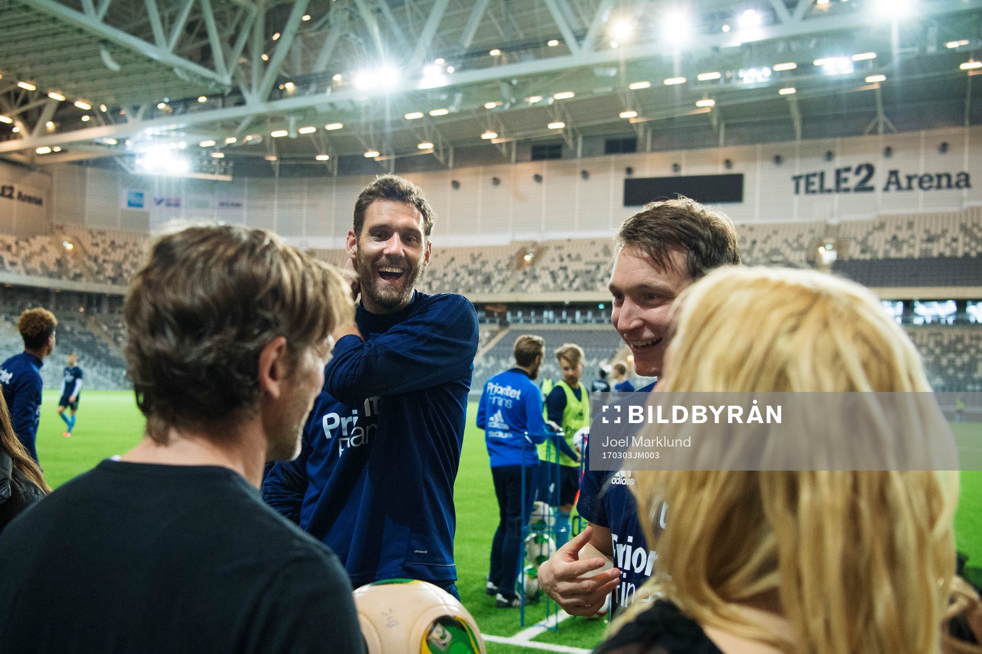 Jesper Blomqvist, Andreas Isaksson och Kim Källström