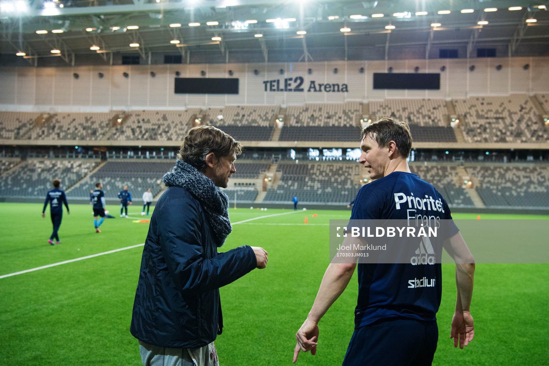 Jesper Blomqvist och Kim Källström