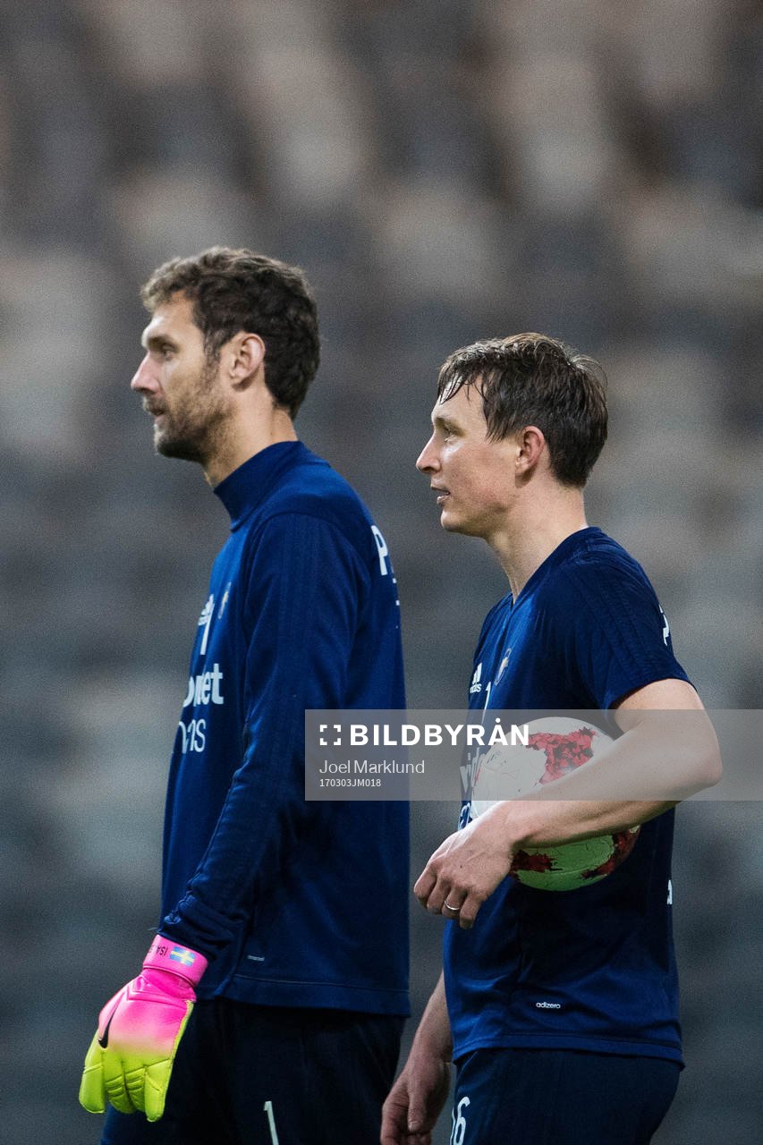 Andreas Isaksson och Kim Källström