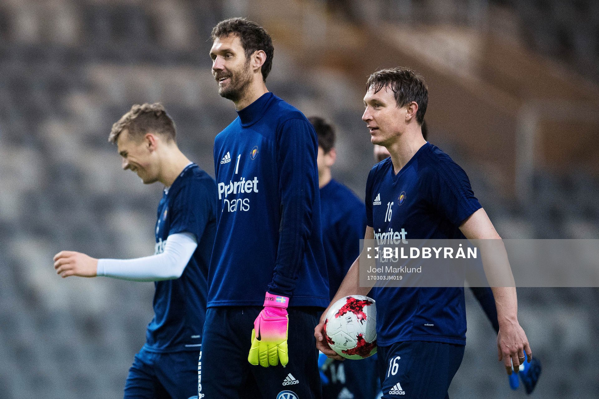 Andreas Isaksson och Kim Källström