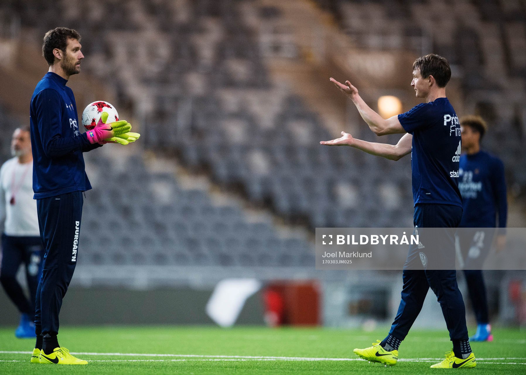 Andreas Isaksson och Kim Källström