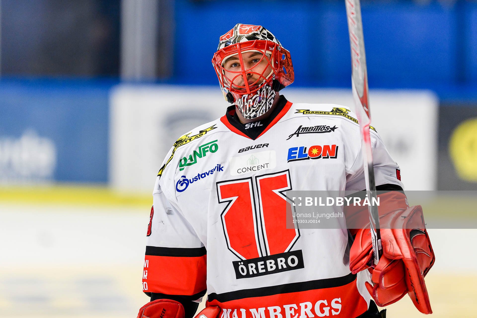 Örebros målvakt Julius Hudacek