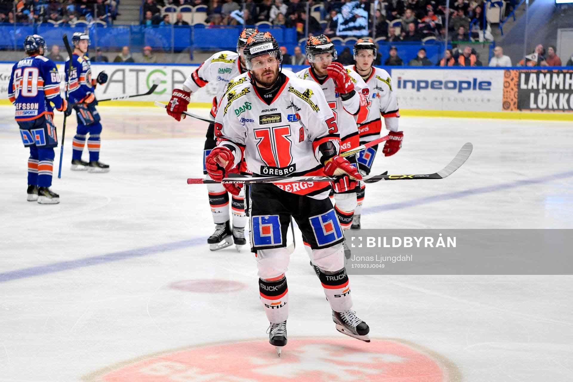 Örebros Johan Wiklander jublar