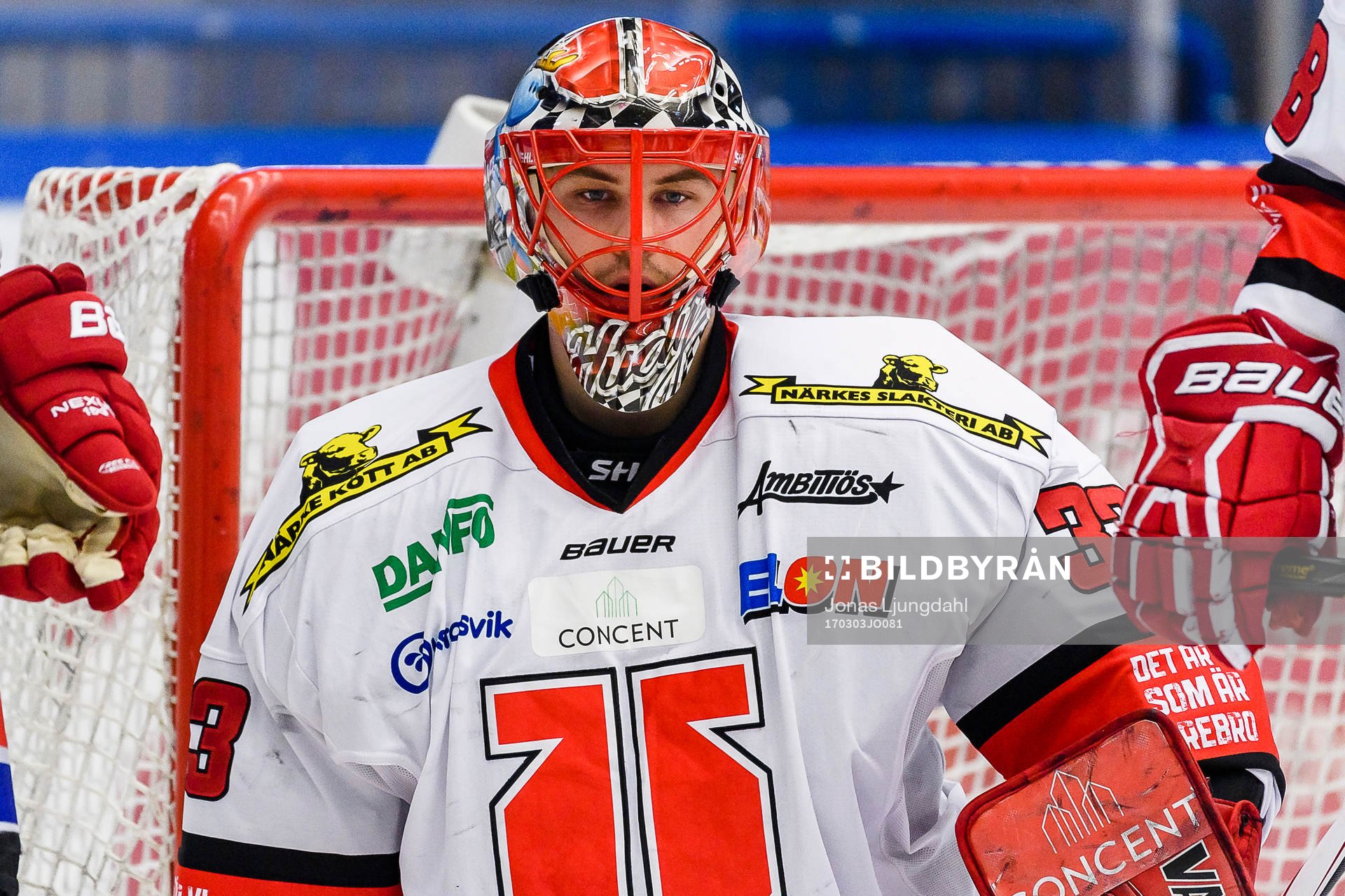Örebros målvakt Julius Hudacek