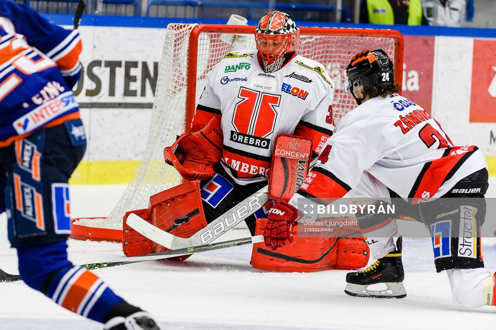 Örebros målvakt Julius Hudacek
