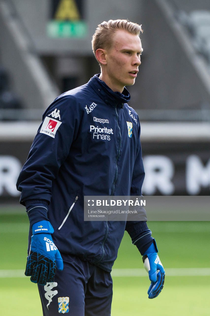 Målvakt Pontus Dahlberg