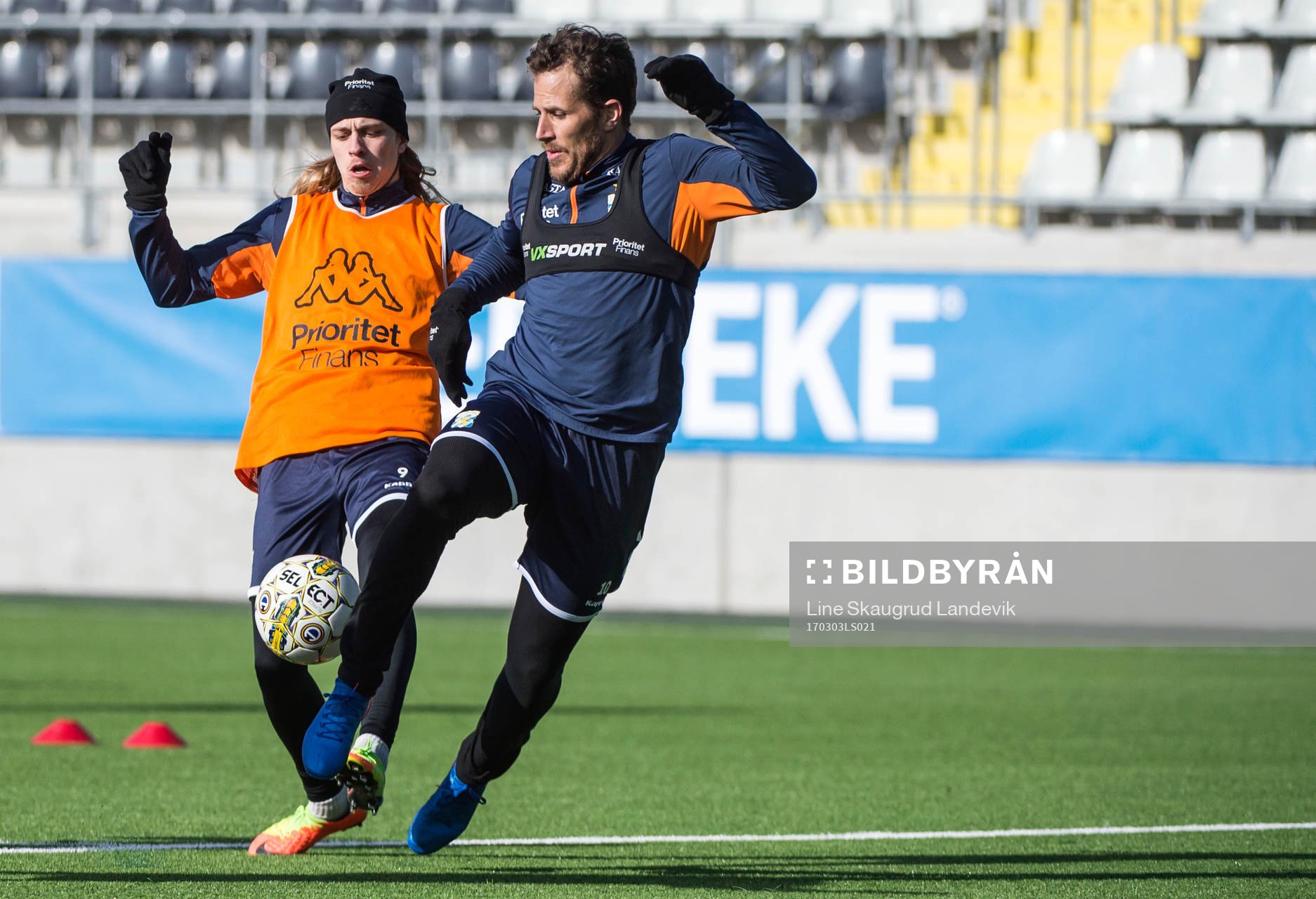Elias Mar Omarsson och Tobias Hysen