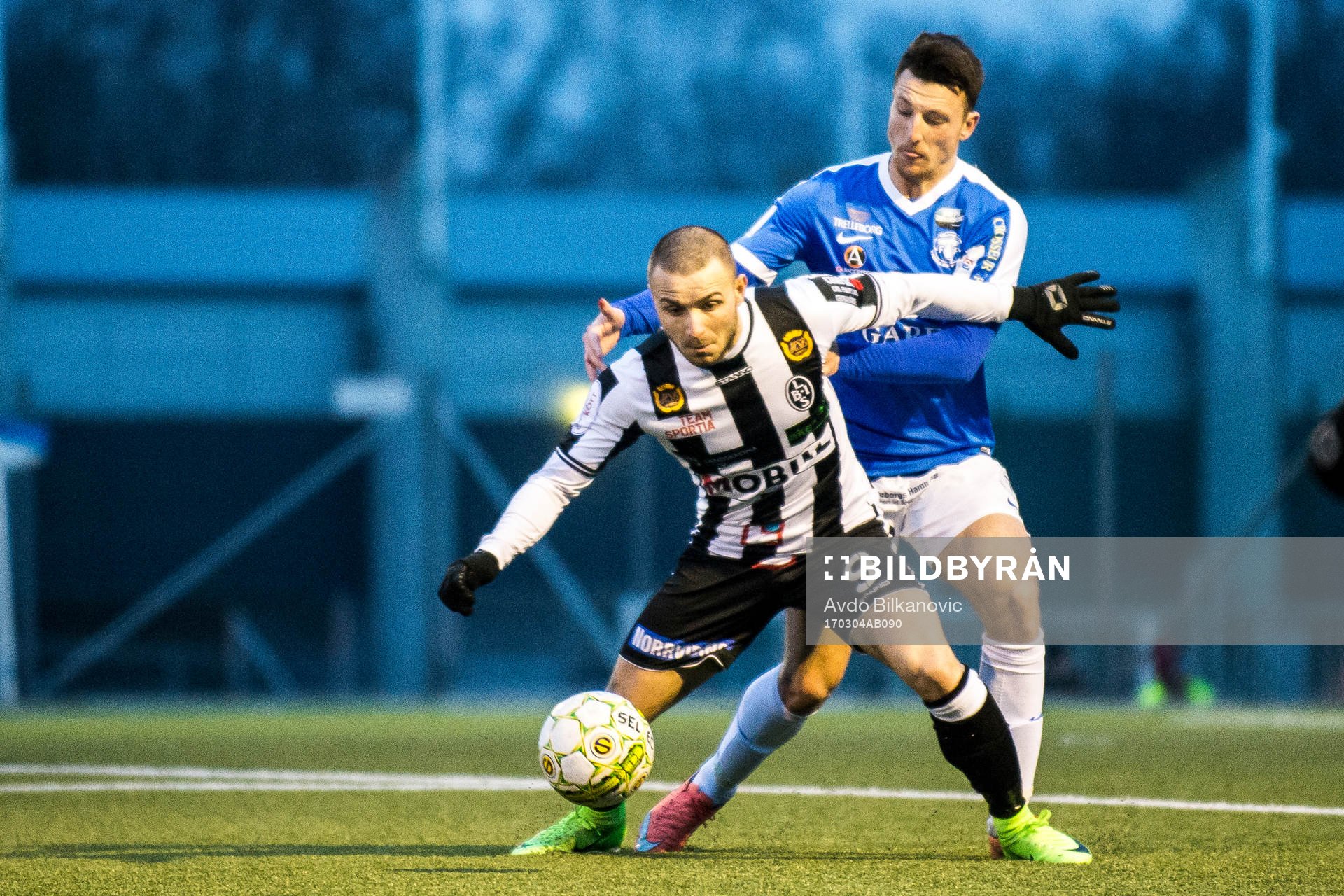 Landskronas Filip Pivkovski och Trelleborgs Alexander