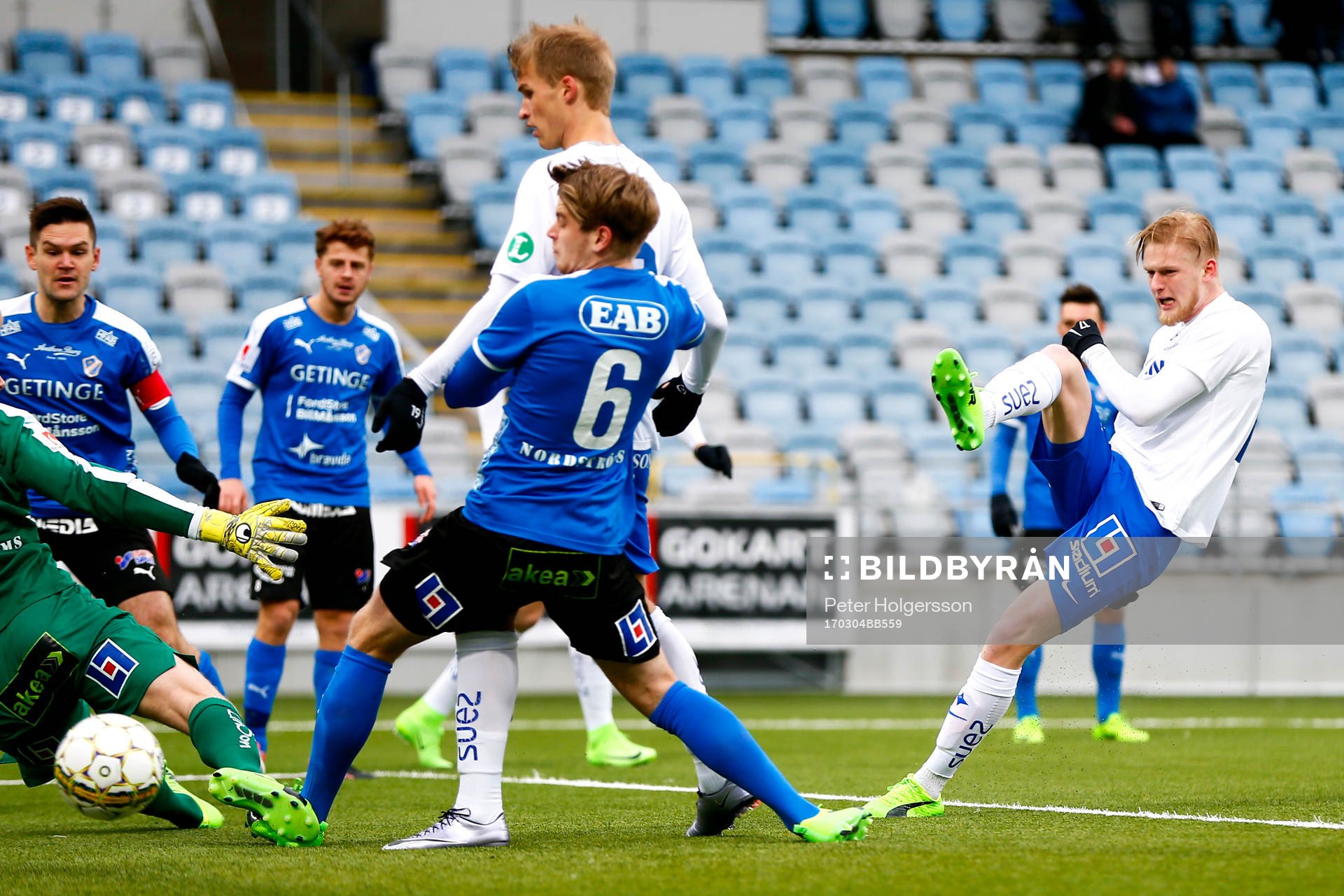 Norrköpings Karl Holmberg gör 1-0
