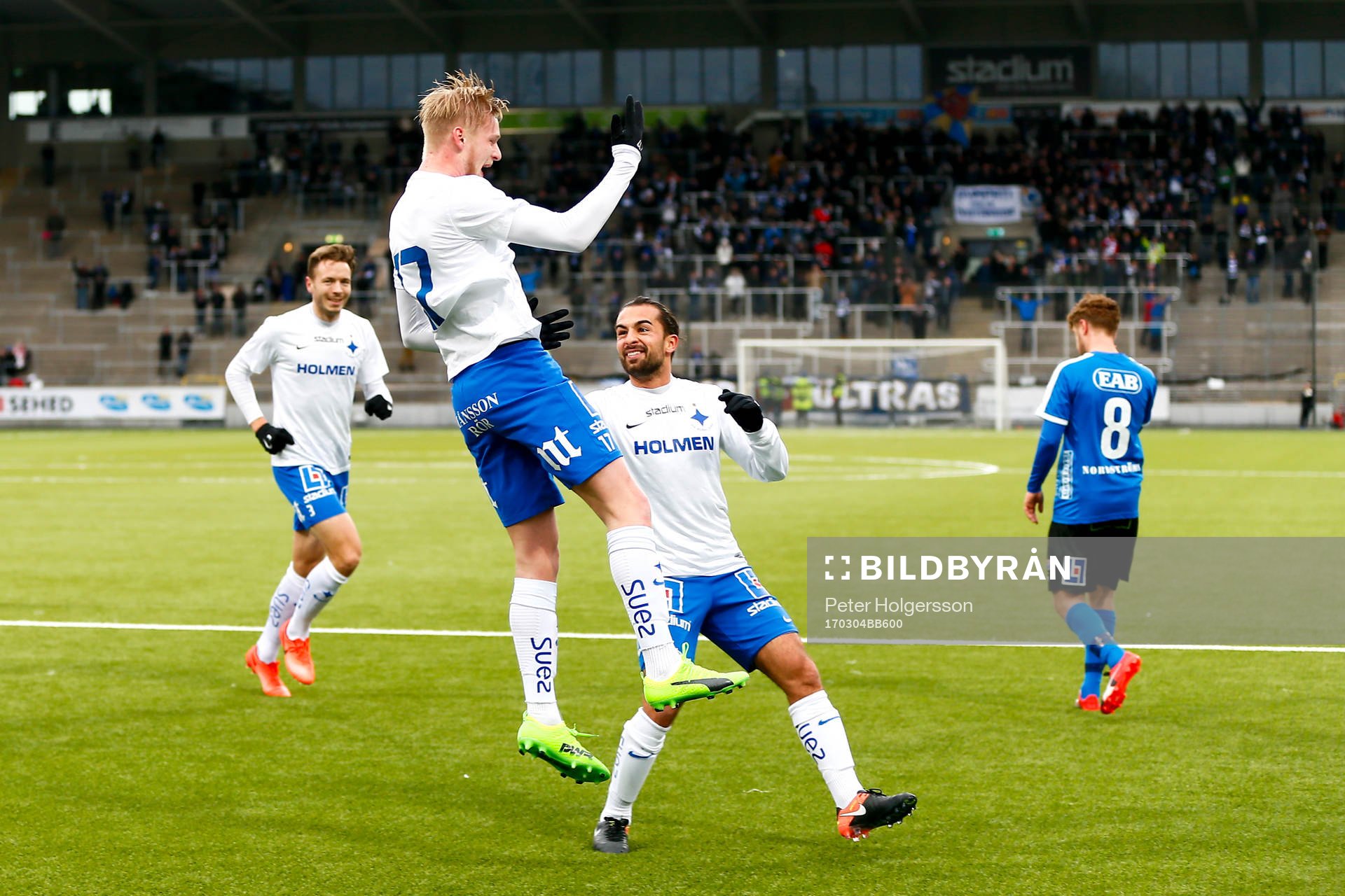 Norrköpings Karl Holmberg jublar