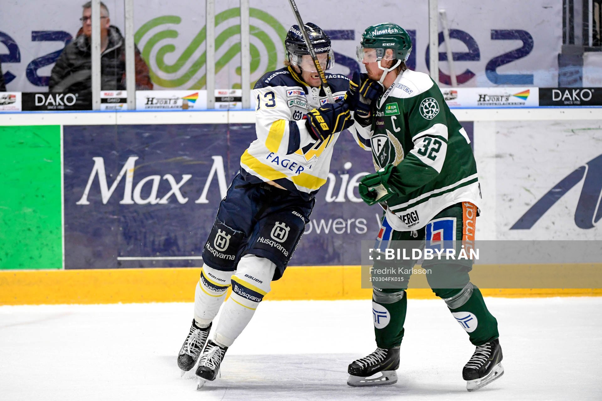 s Oscar Sundh och Färjestads Magnus Nygren