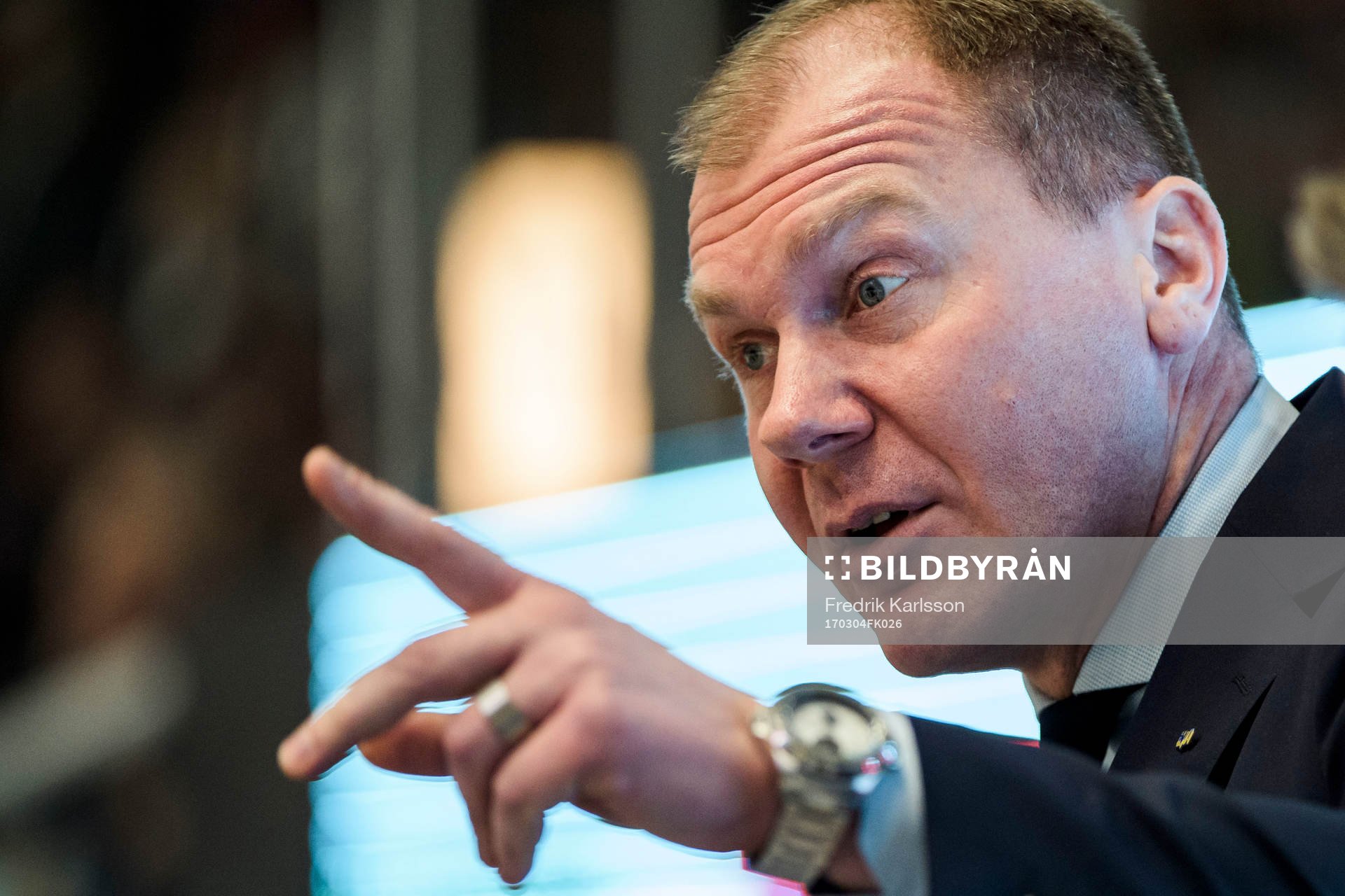 s tränare Johan Lindbom