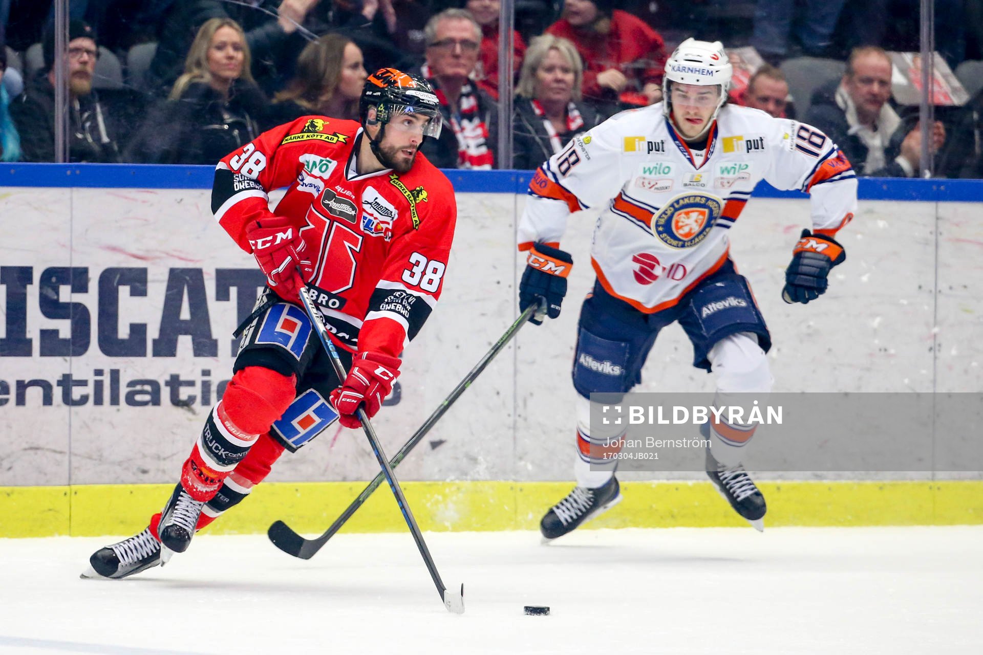 Örebros Lucas Lessiooch Växjös Dennis Everberg