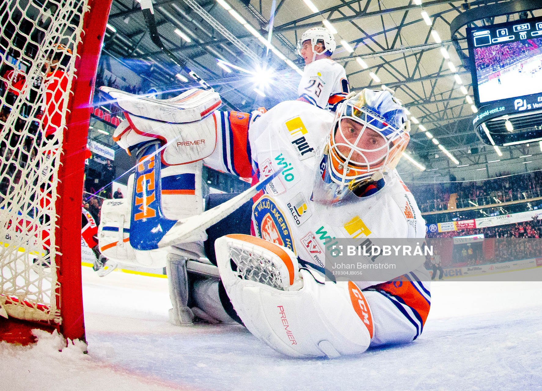 Växjös målvakt Viktor Andrén