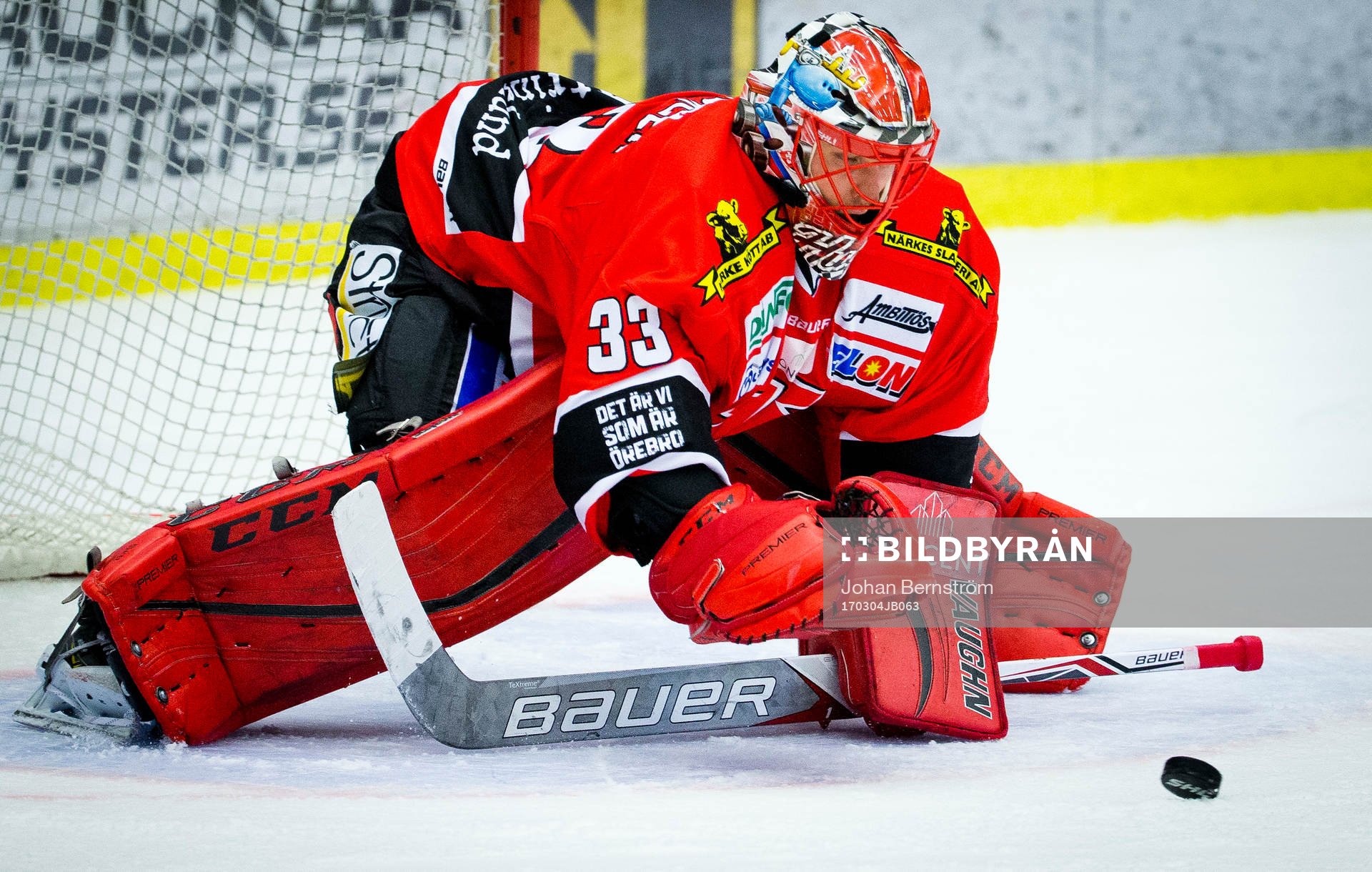 Örebros målvakt Julius Hudacek