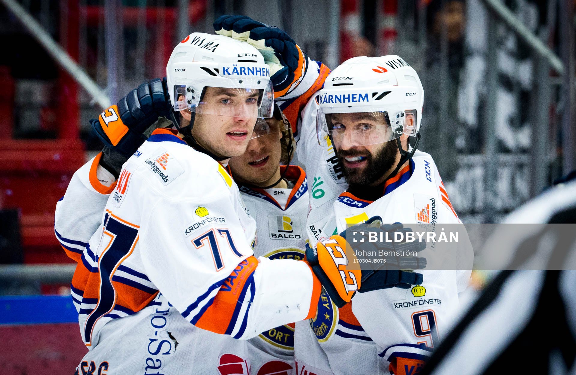 Växjös Pontus Netterberg gör 2-2 och jublar