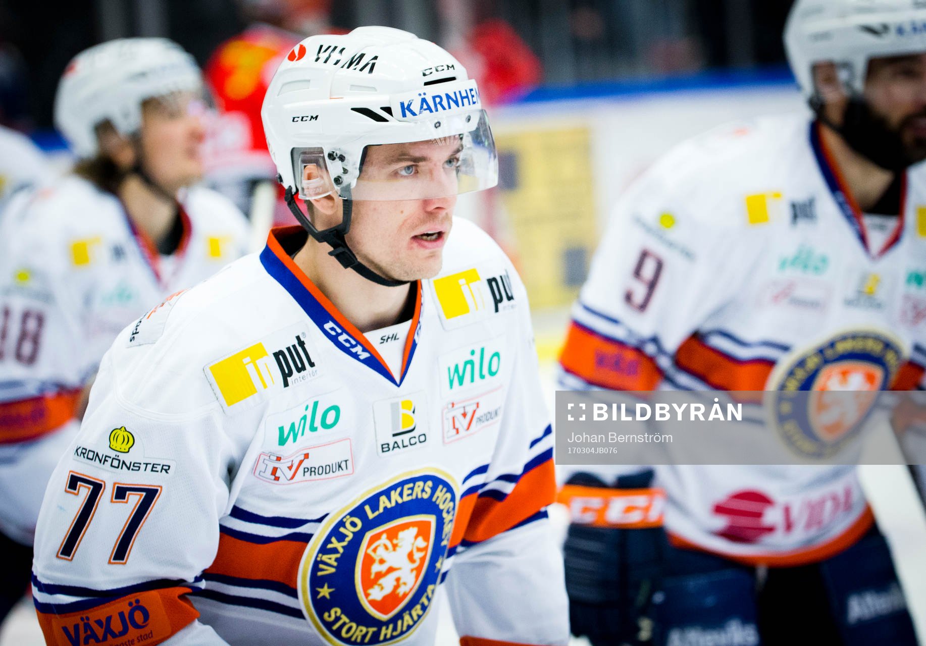 Växjös Pontus Netterberg gör 2-2 och jublar