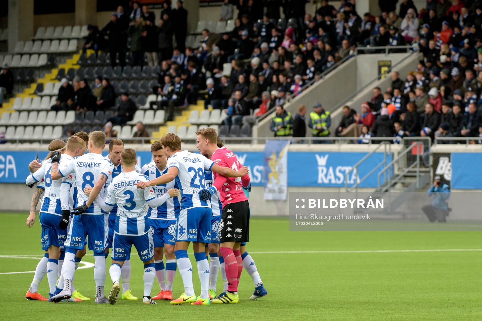 IFK Göteborgs lag laddar