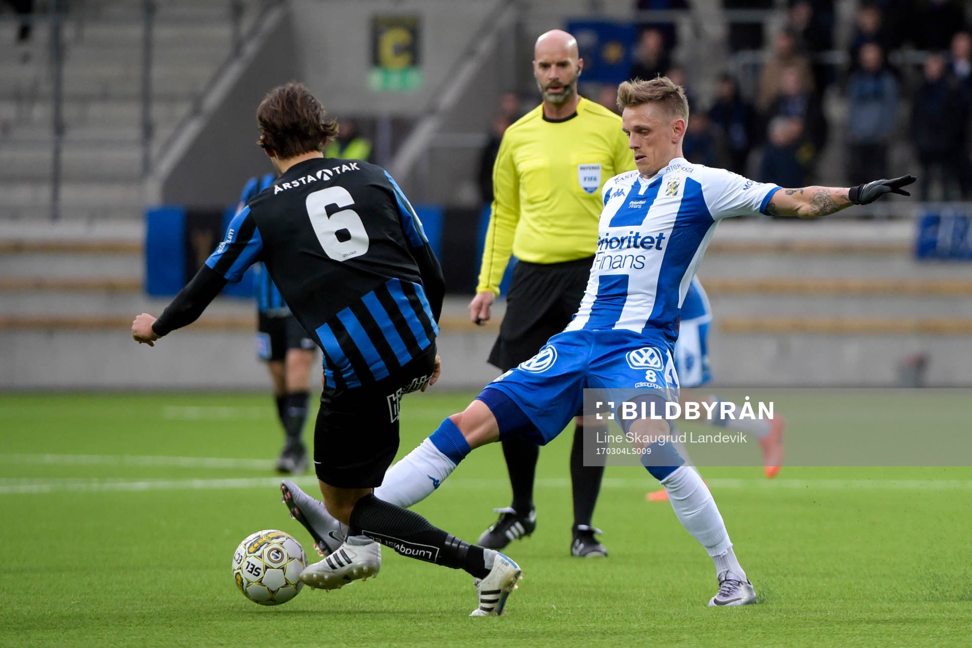 Sirius Johan Eiswohld  och IFK Göteborgs Sören Rieks