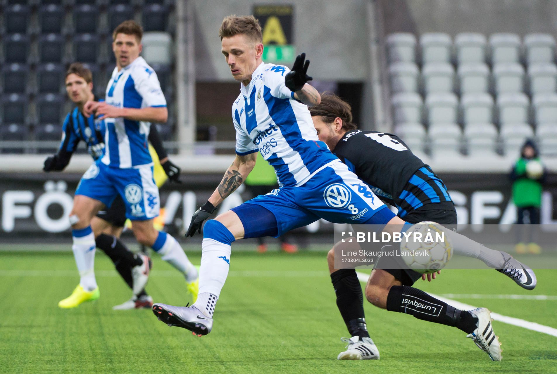 IFK Göteborgs Sören Rieks och Sirius Johan Eiswohld