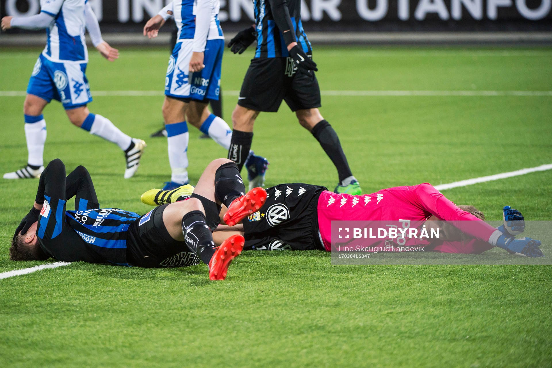Sirius Daniel Jarl och IFK Göteborgs målvakt Pontus