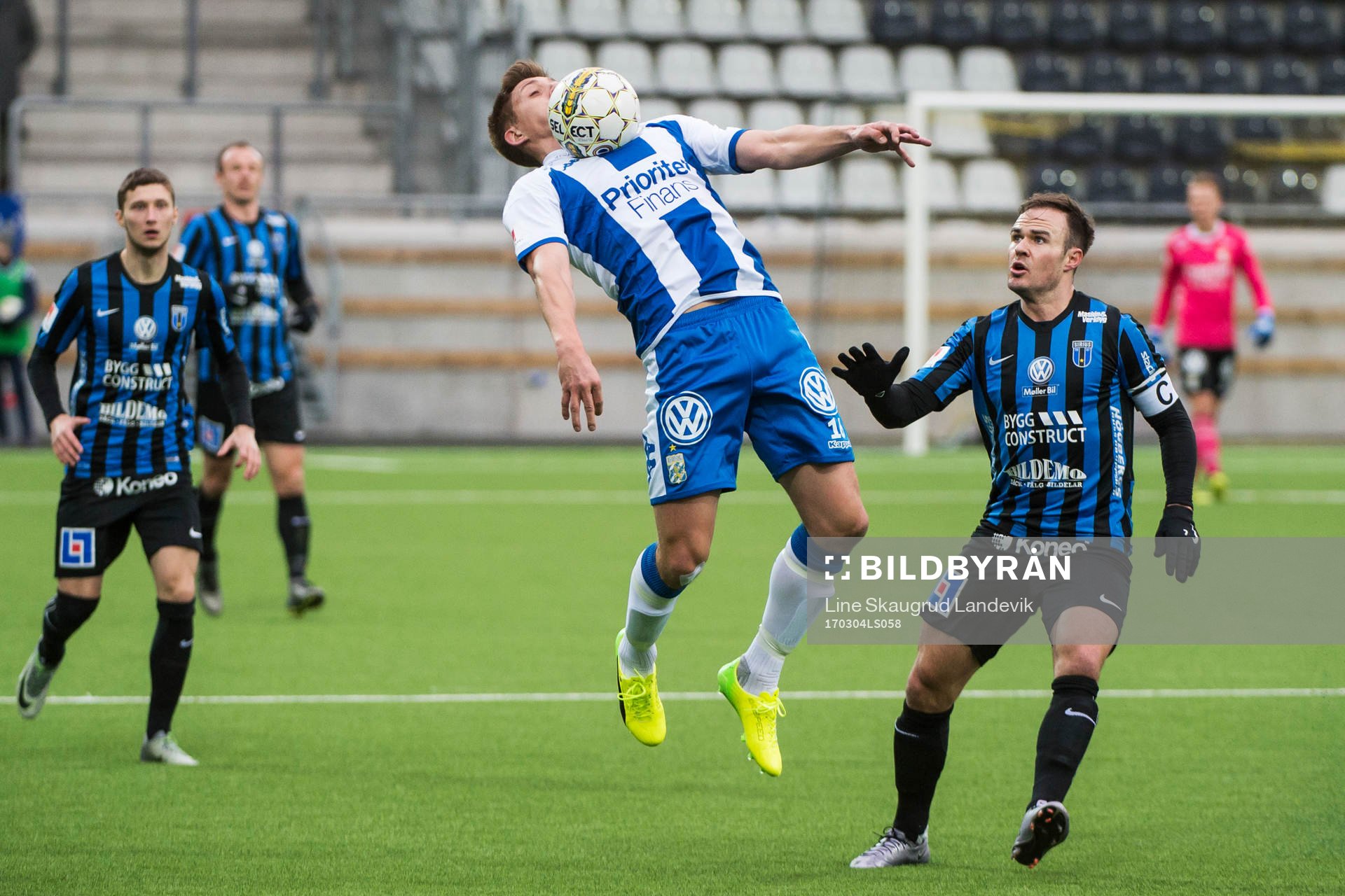 IFK Göteborgs Mikael Boman och Niklas Busch Thor