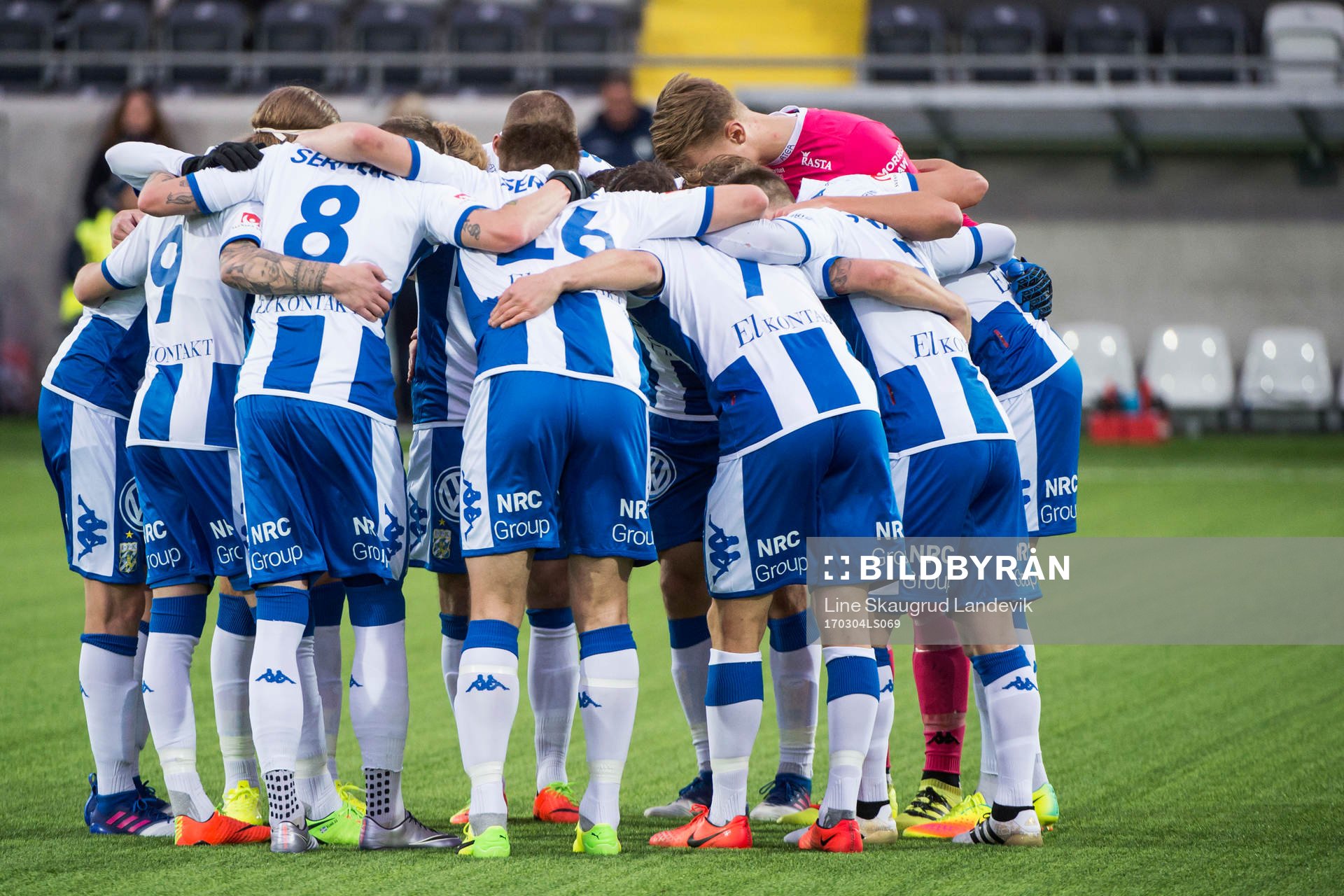IFK Göteborg laddar upp