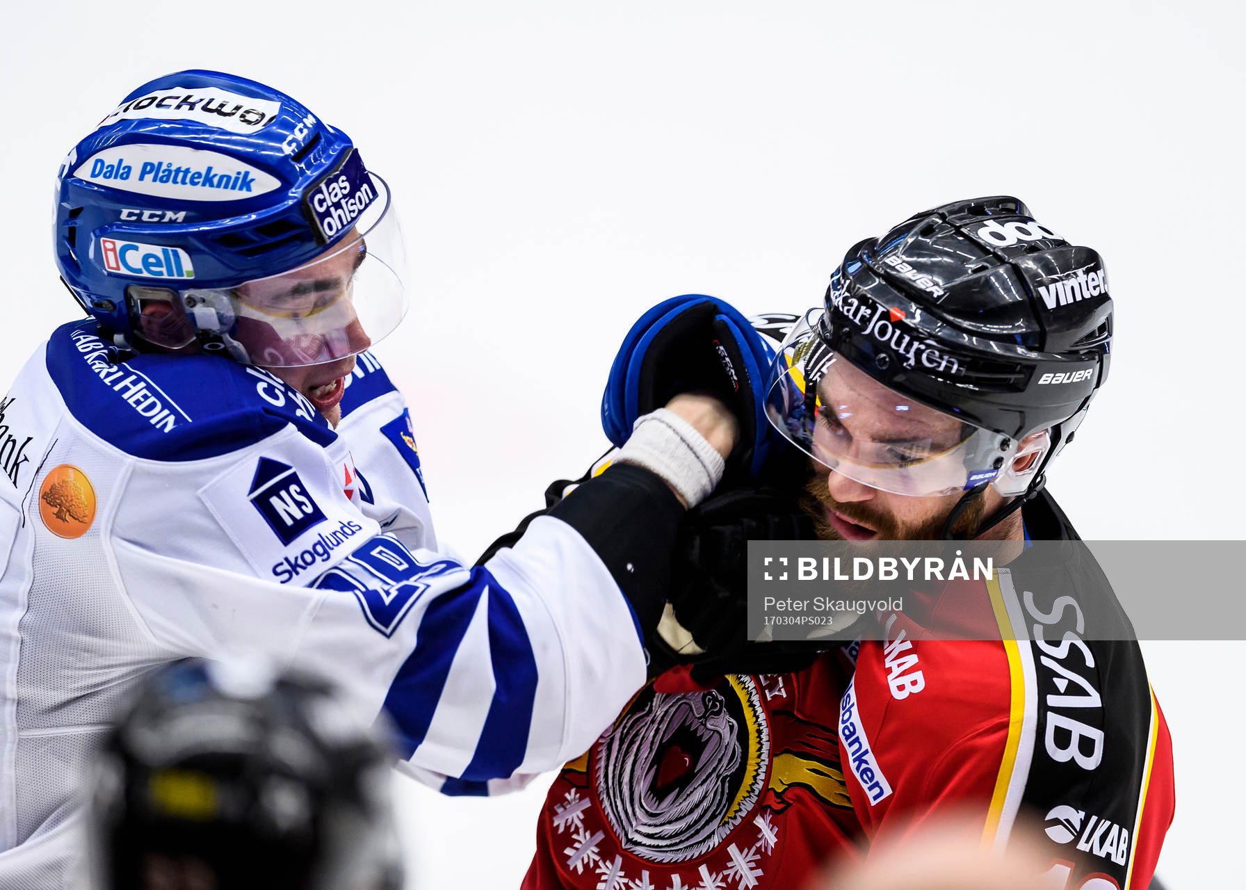 Leksands Tobias Forsberg i bråk med Luleås Jacob Lagacé