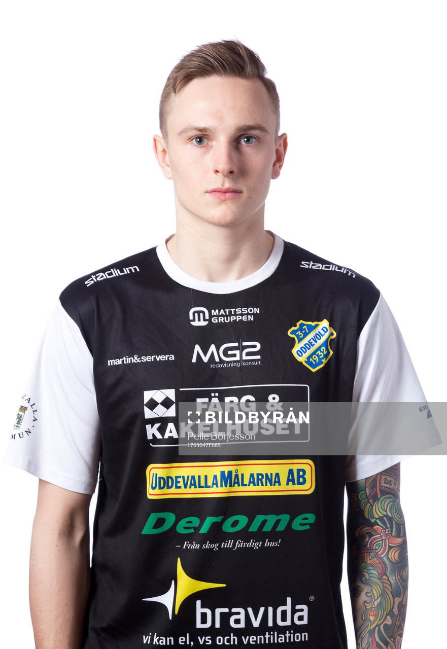 Oddevolds målvakt Robin Gustafsson