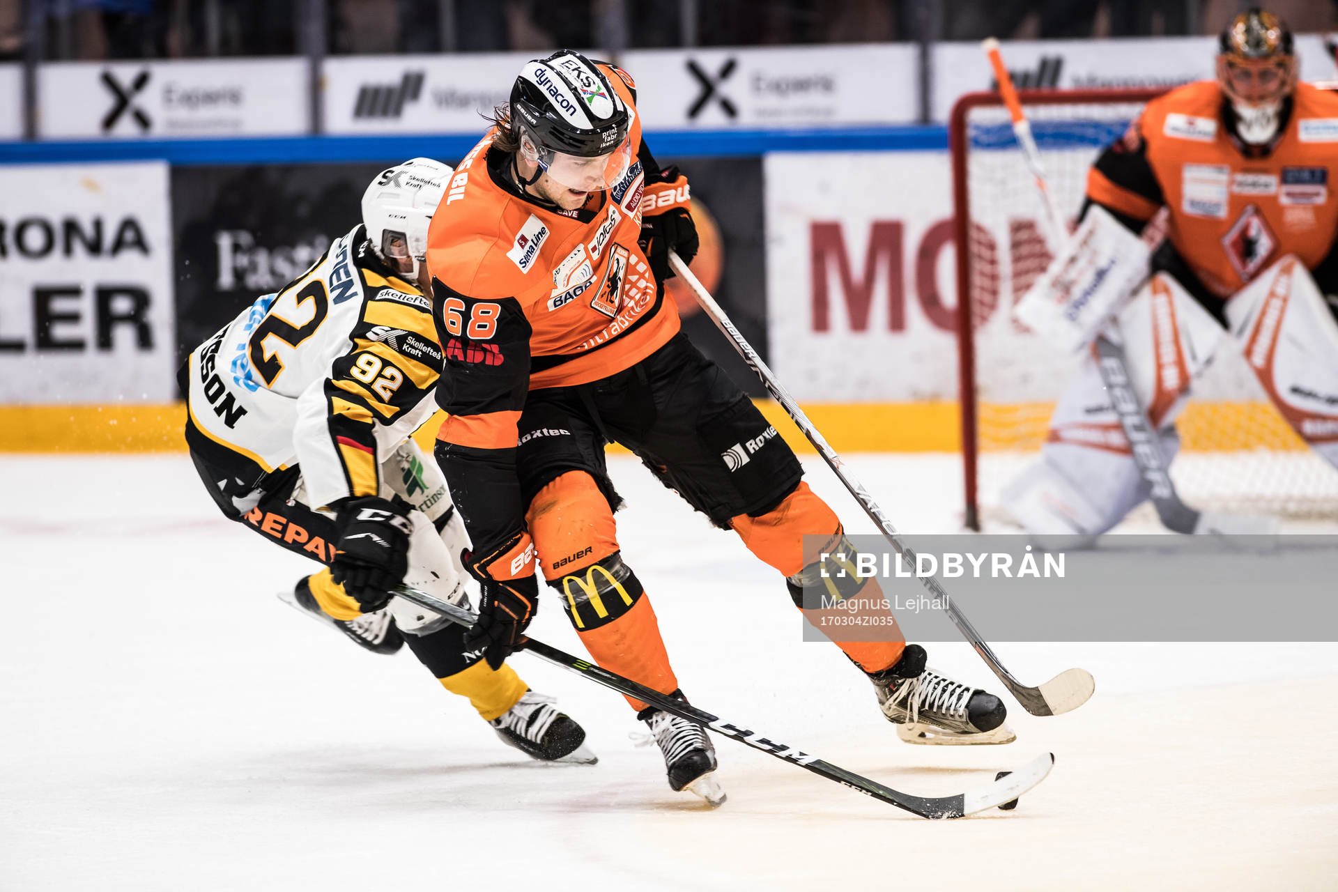 Karlskronas Daniel Gunnarsson  och Skellefteås Jesper