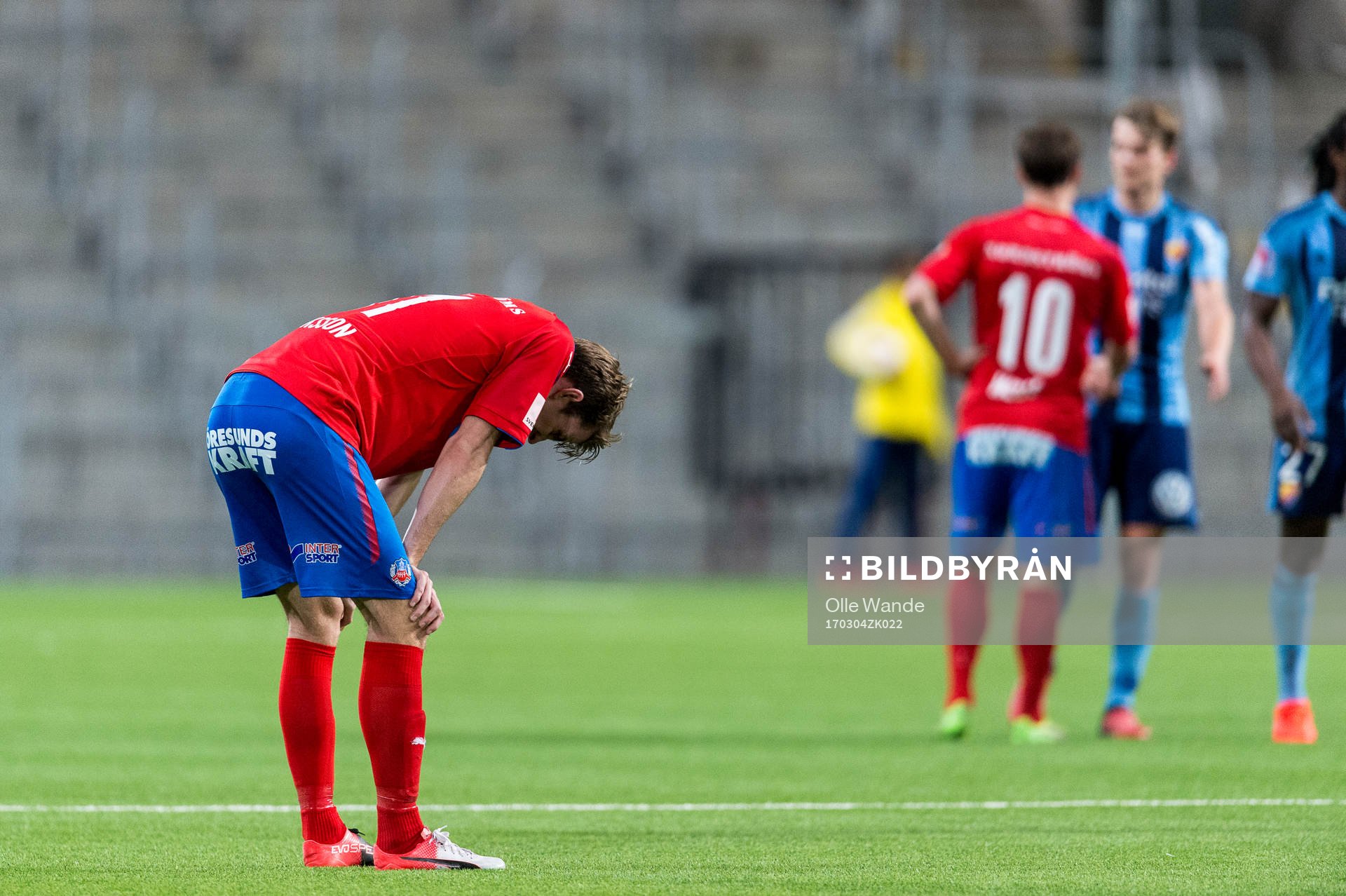 Helsingborgs Adam Eriksson deppar
