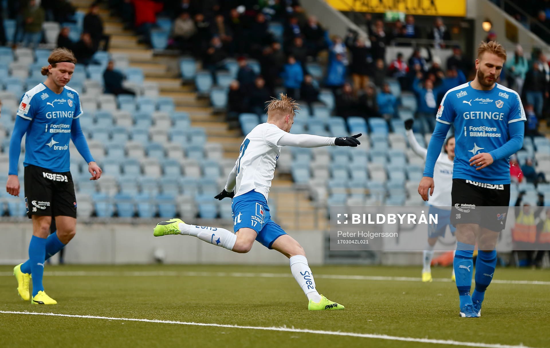 Norrköpings Kalle Holmberg jublar