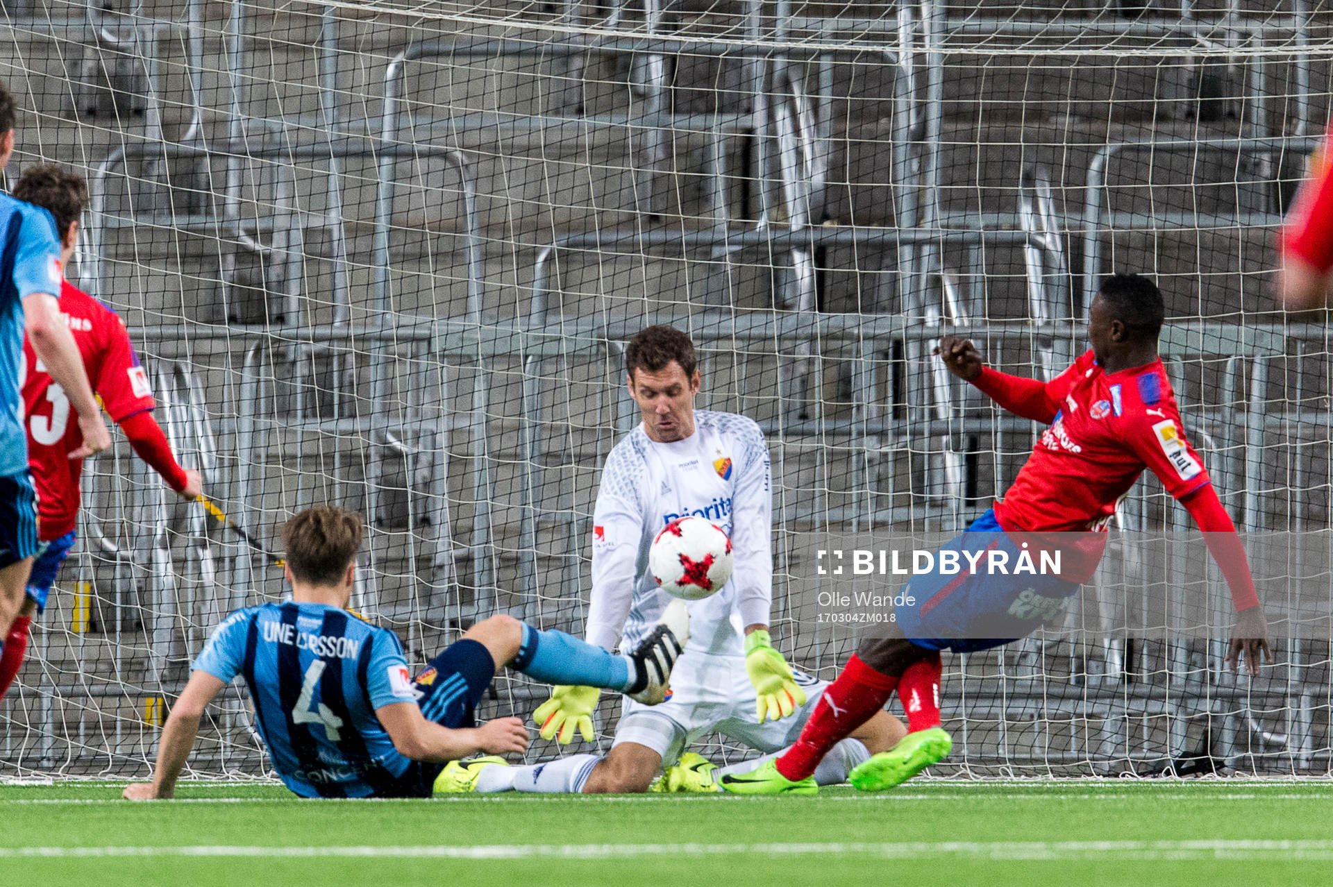 Djurgårdens målvakt Andreas Isaksson