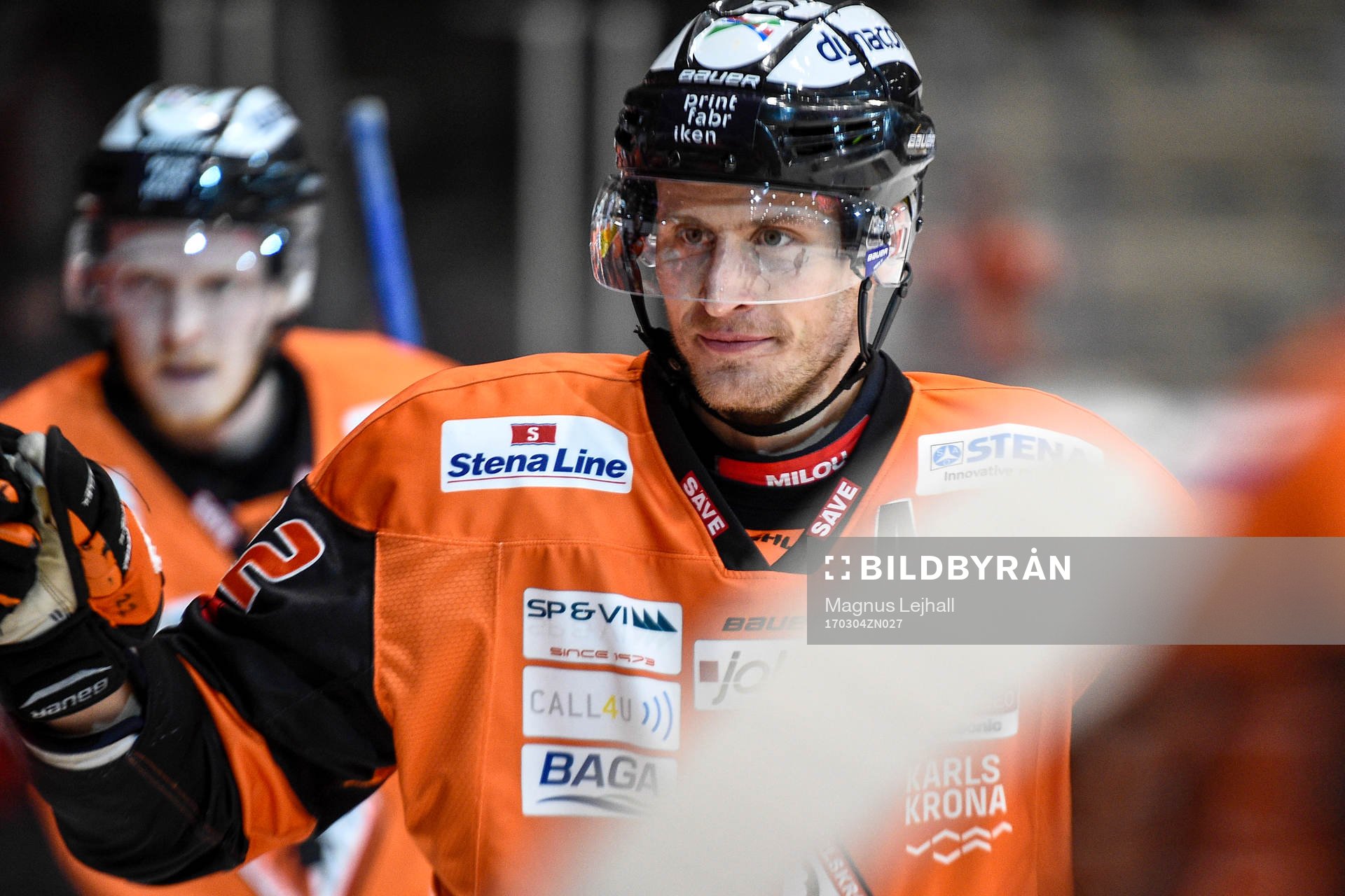 Karlskronas Alexander Bergström jublar