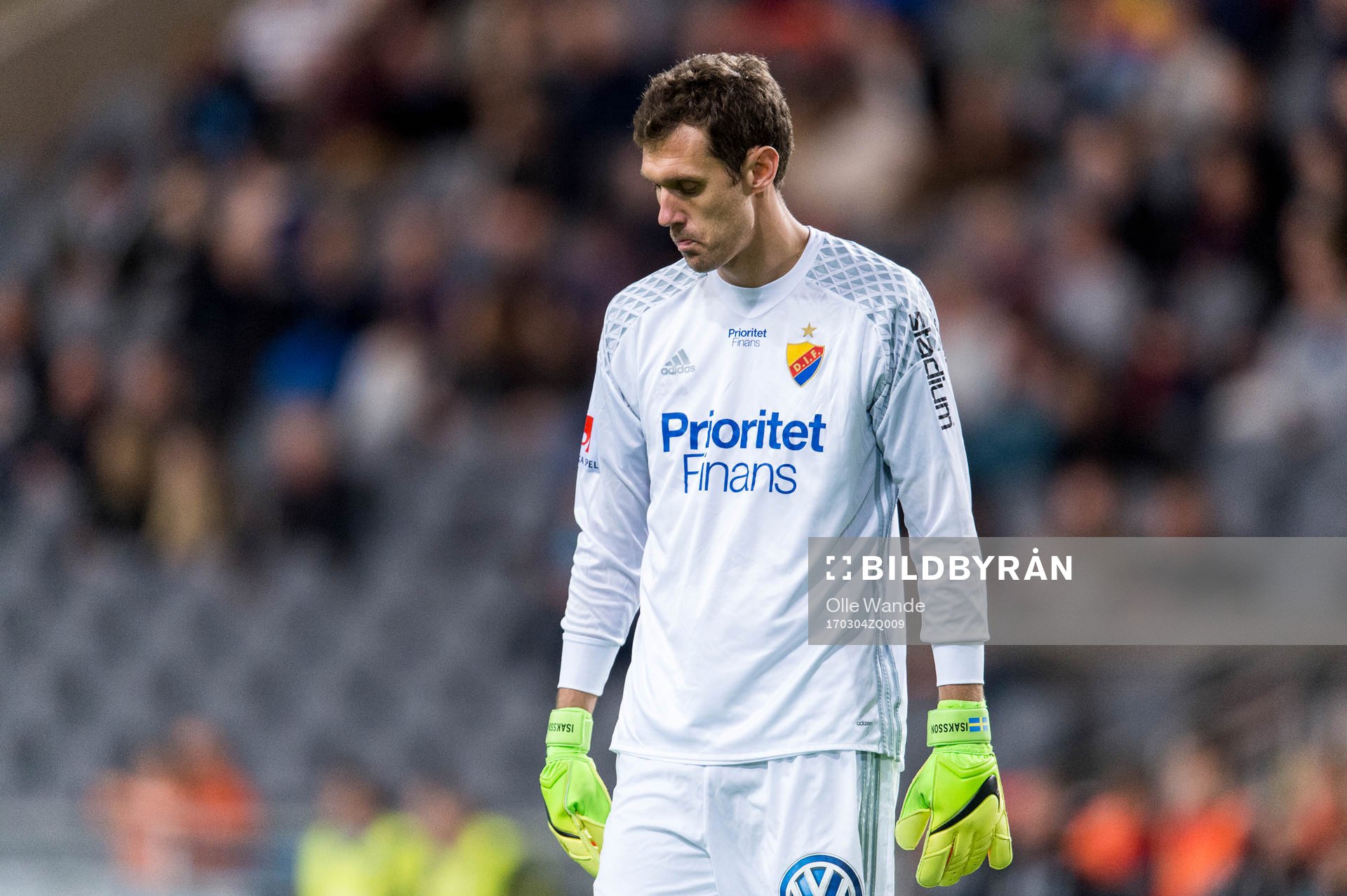 Djurgårdens målvakt Andreas Isaksson