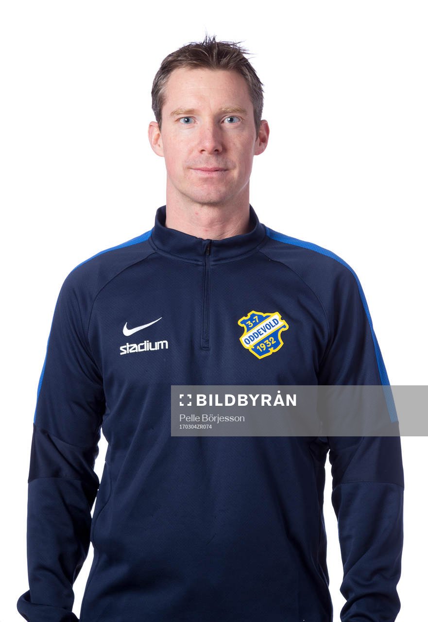 Oddevolds målvaktstränare Mikael Frick
