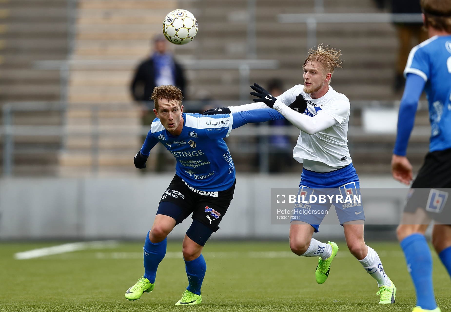 Halmstads Andreas Bengtsson och Norrköpings Kalle Holmberg