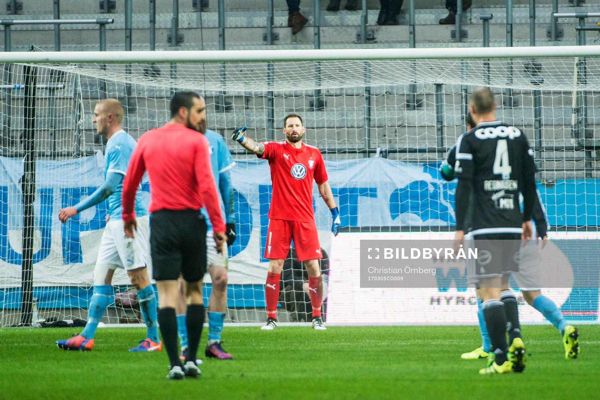 Malmö FFs målvakt Johan Wiland