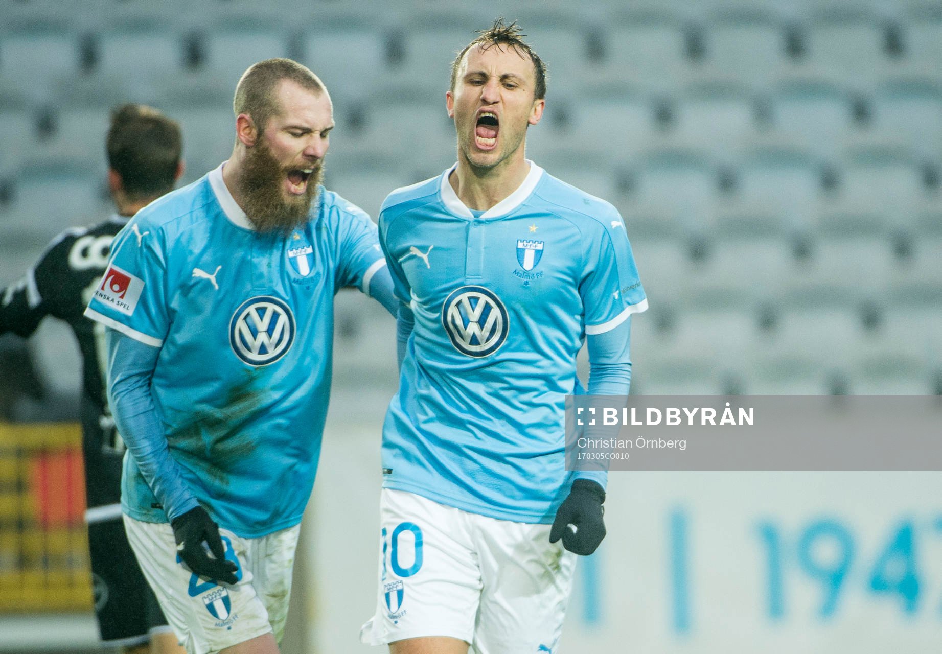 Malmö FFs Magnus Wolff Eikrem jublar