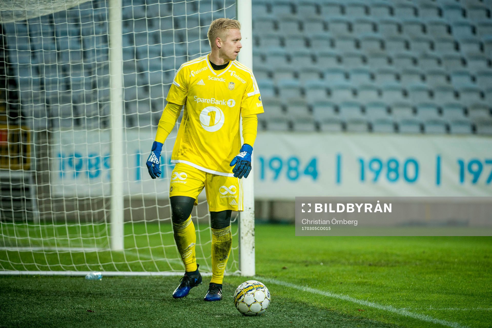 Rosenborgs målvakt Arild Østbø deppar