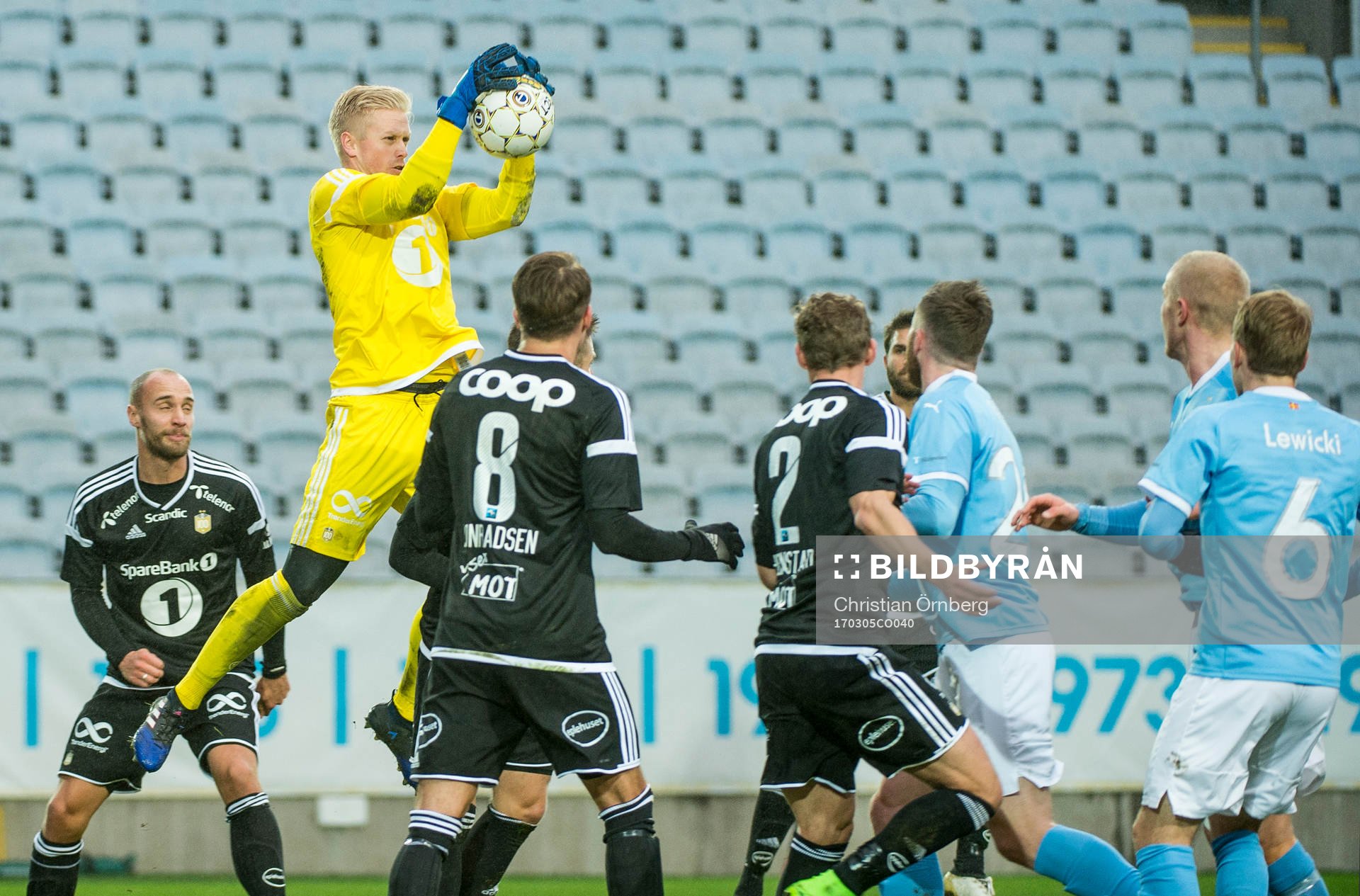 Rosenborgs målvakt Arild Østbø