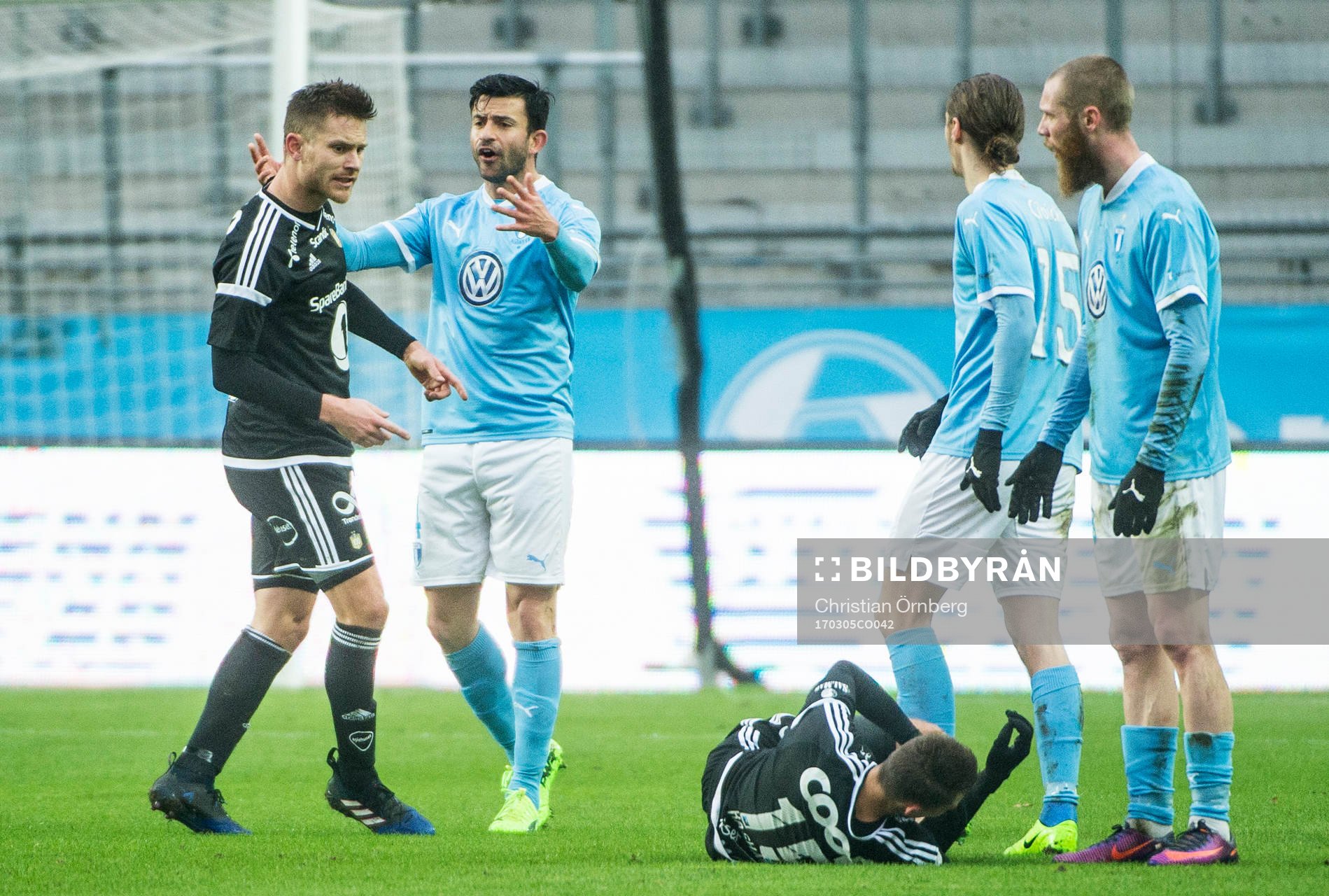 Rosenborgs Matthias Vilhjalmsson och Elbasan Rashani