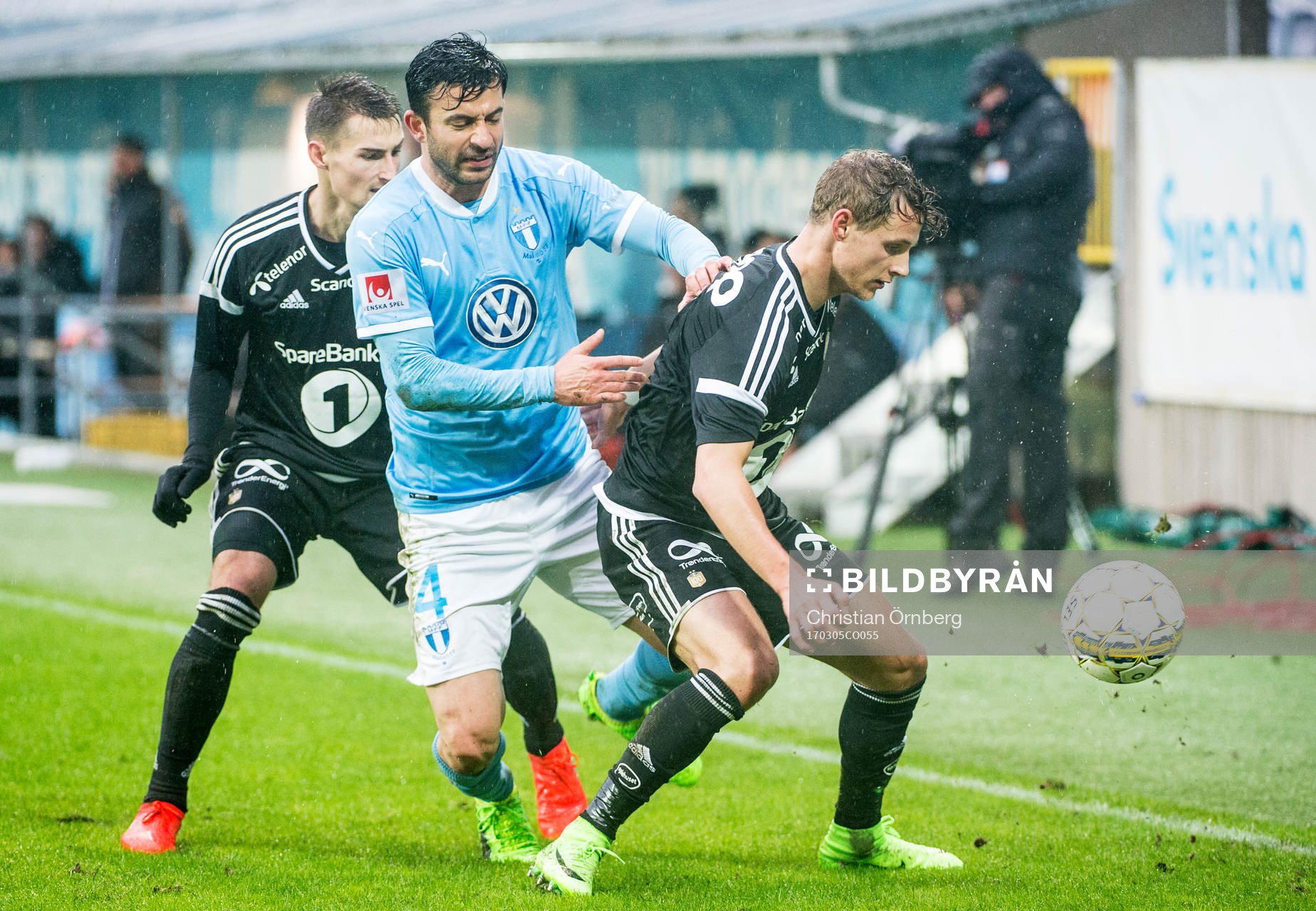 Malmö FFs Behrang Safari mot Rosenborgs Elbasan Rashani