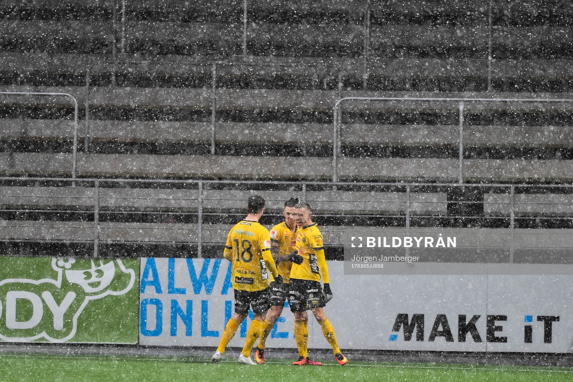 Elfsborgs Arjan Kabashi jublar