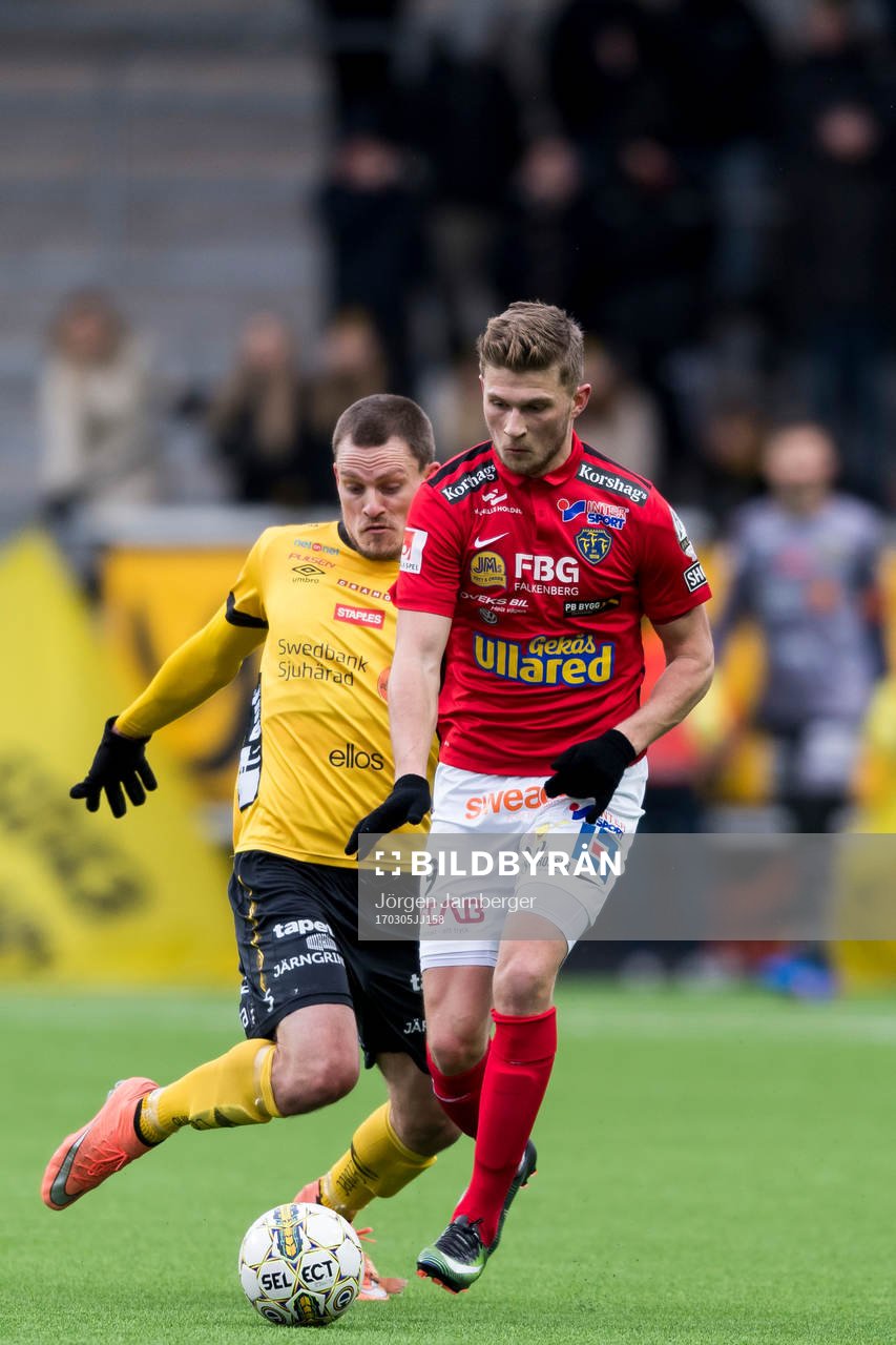 Falkenbergs Erik Pärsson och Elfsborgs Jörgen Horn